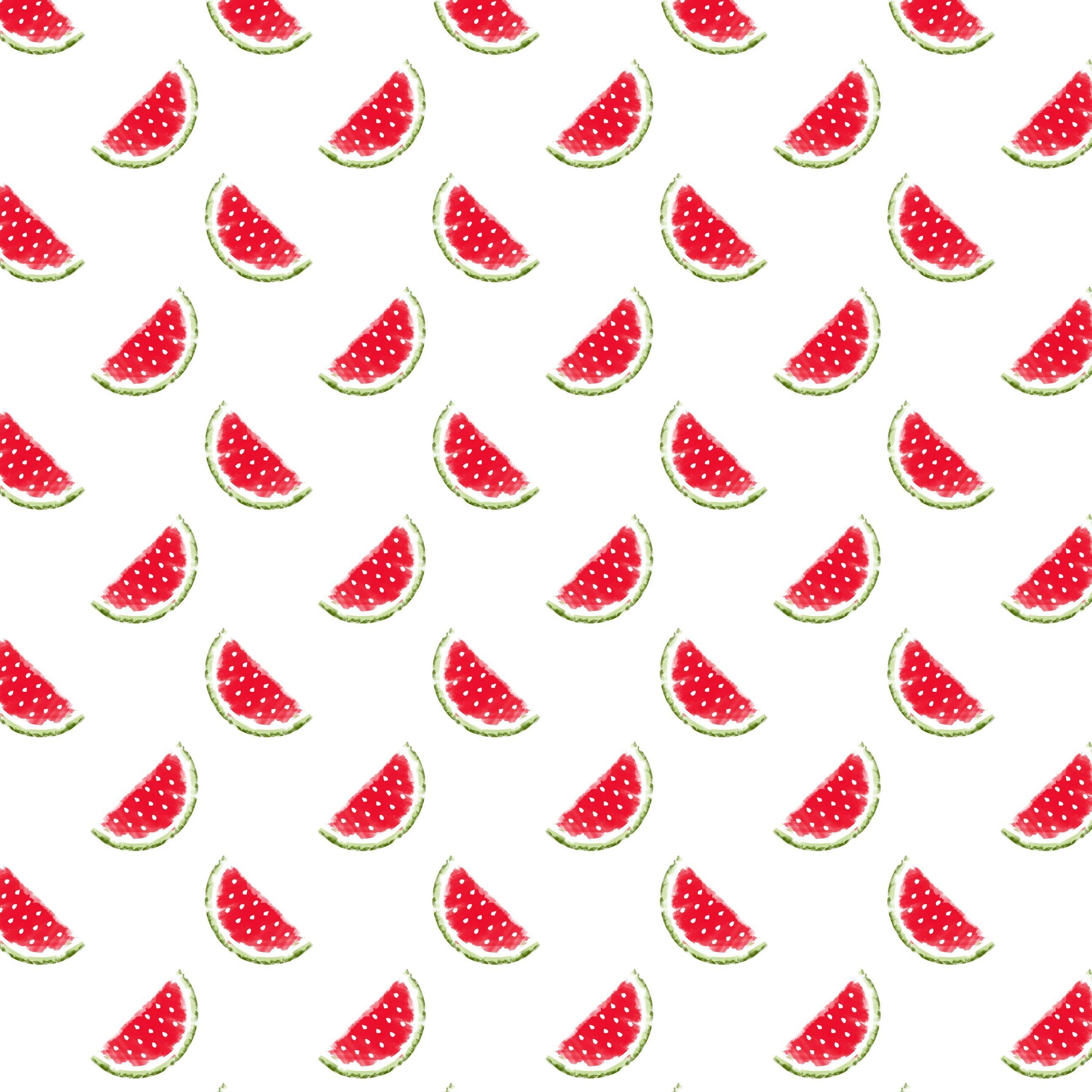 2592x2592 Pattern Illustration Fruit Watermelon Red Women Friendly
