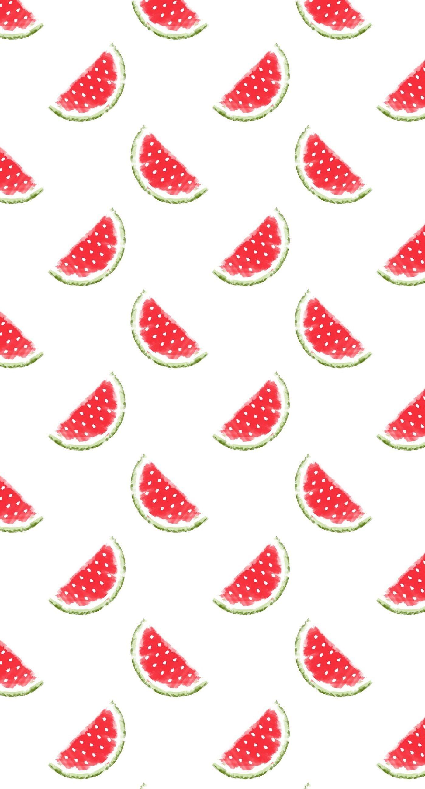 1398x2592 iPhone Wallpaper Watermelon