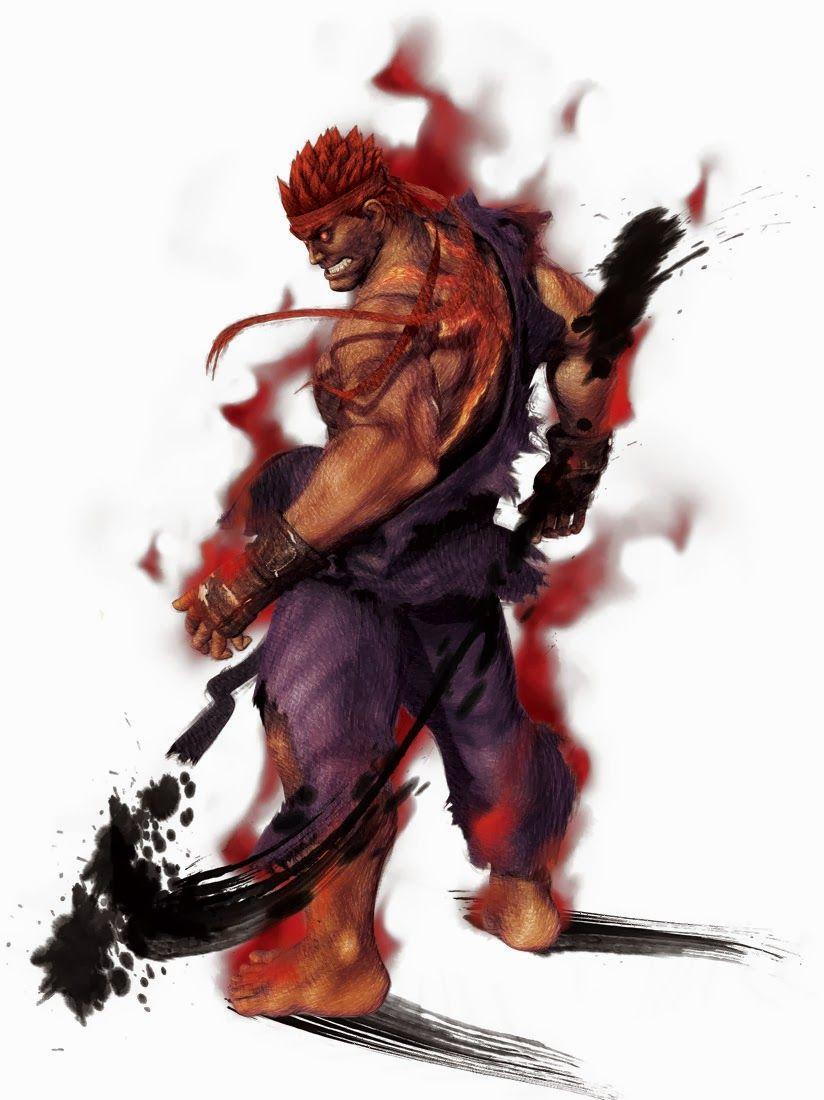 824x1100 Evil Ryu Wallpaper