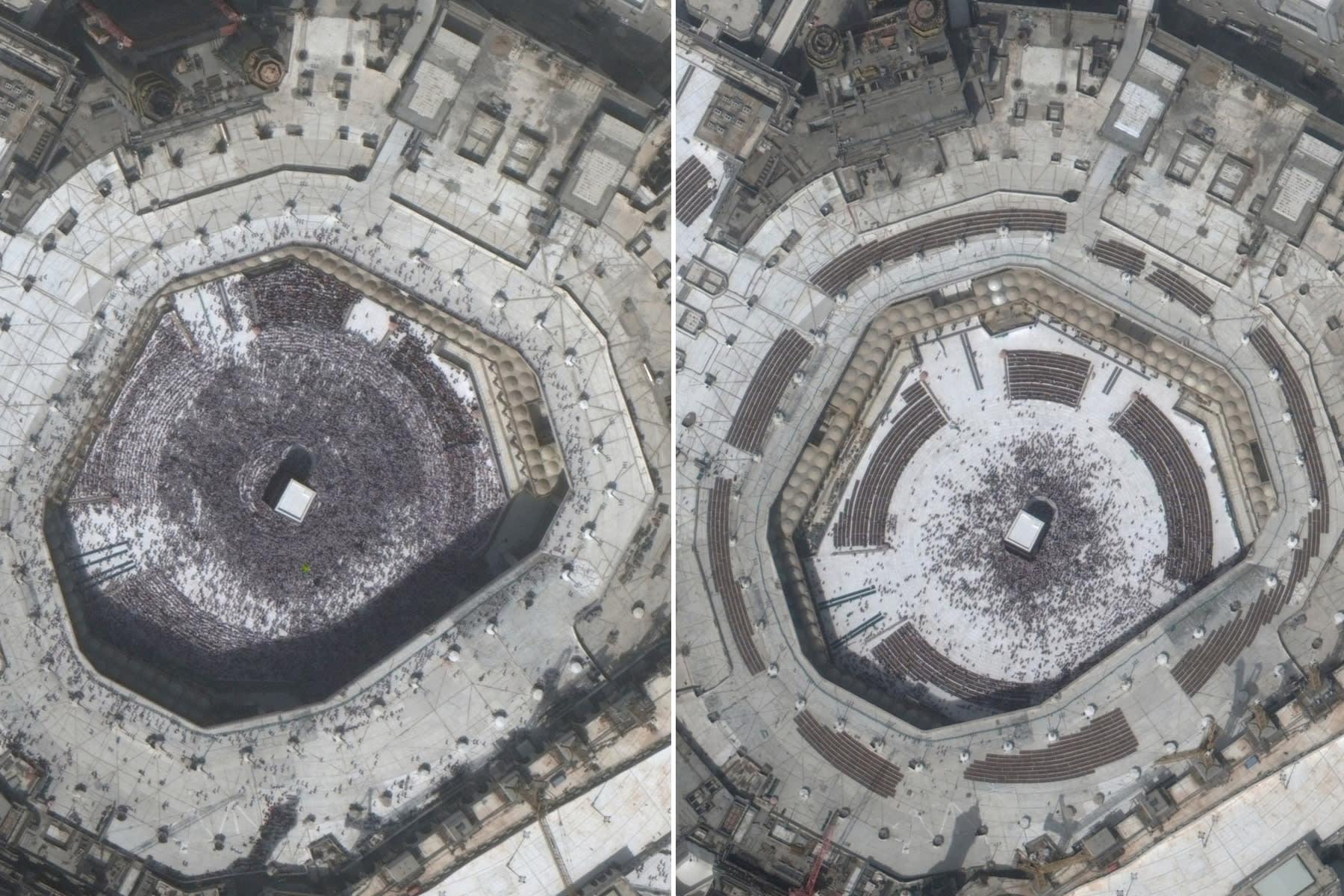 1800x1200 Satellite photo: Sites around the world deserted due to coronavirus