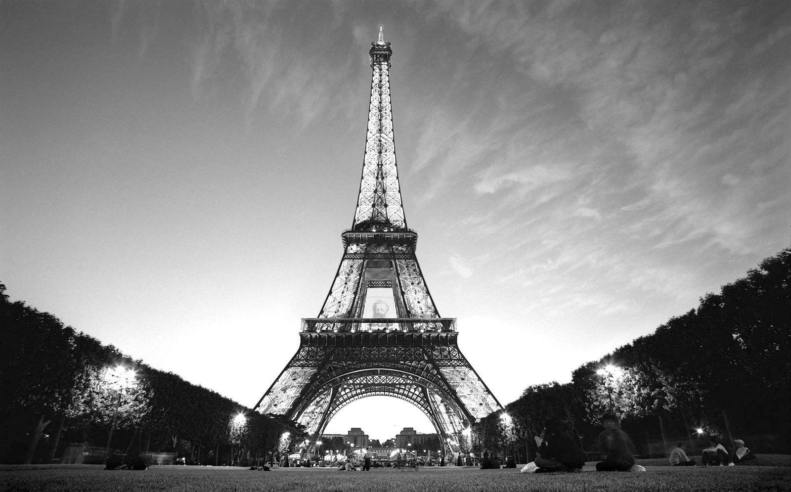 1600x995 Free Black And White Paris Wallpaper High Quality Resolution