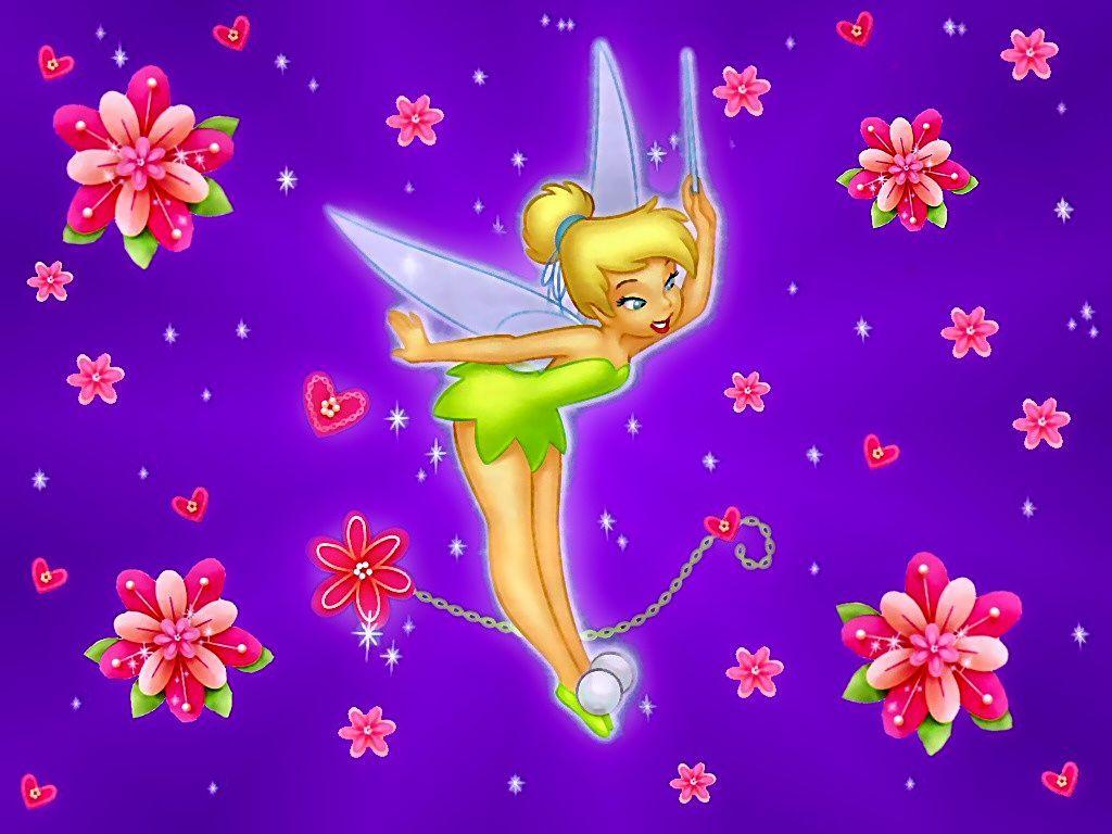 1024x768 Desktop Wallpaper Disney Tinker Bell Cartoons