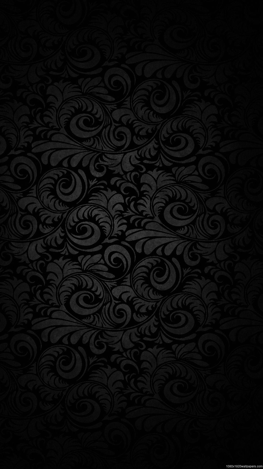 1080x1920 Black Mobile Wallpaper