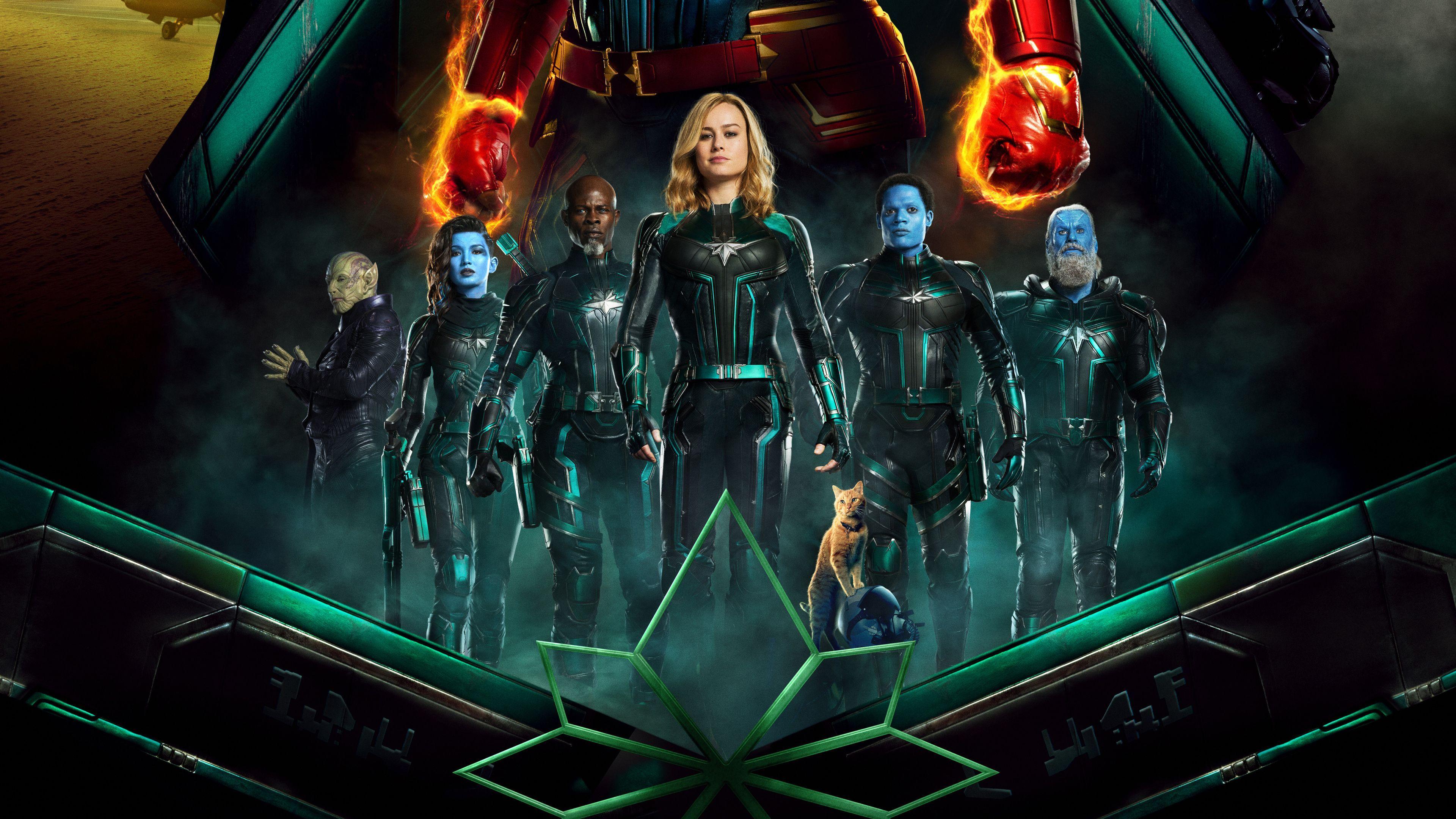 3840x2160 Wallpaper 4k Captain Marvel 4k New 2019 movies wallpaper, 4k