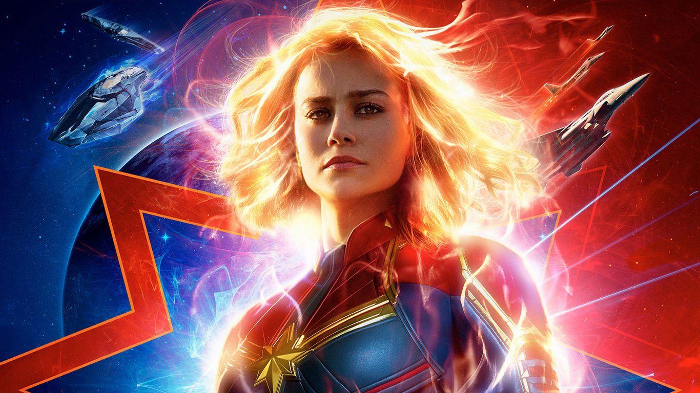 1366x768 Captain Marvel Movie Poster 2019 1366x768 Resolution HD