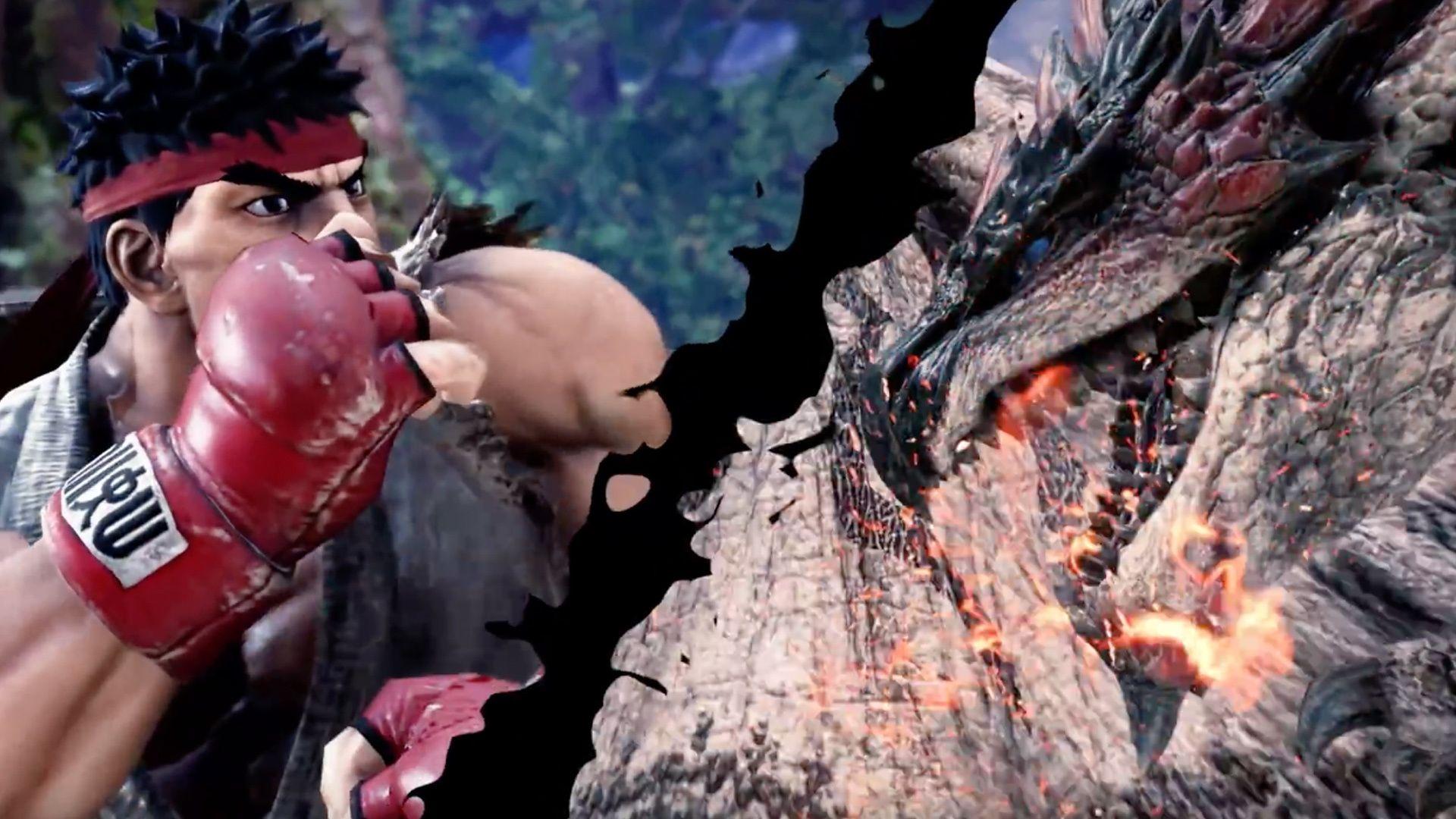 1920x1080 Monster Hunter World Sfva Ryu Wallpaper 1920x1080