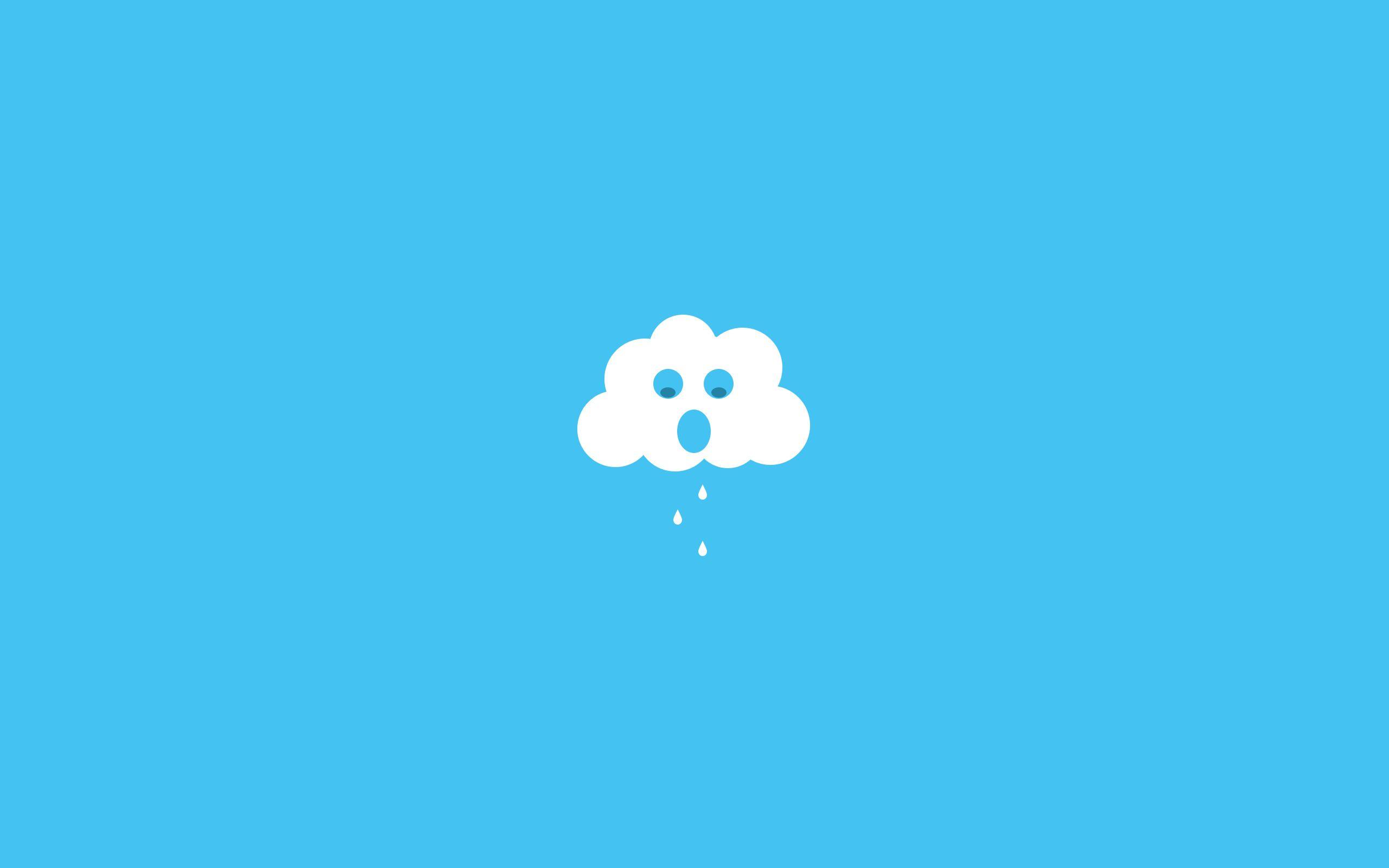 2560x1600 Rain Clouds Minimalism 2560x1600 Resolution HD 4k