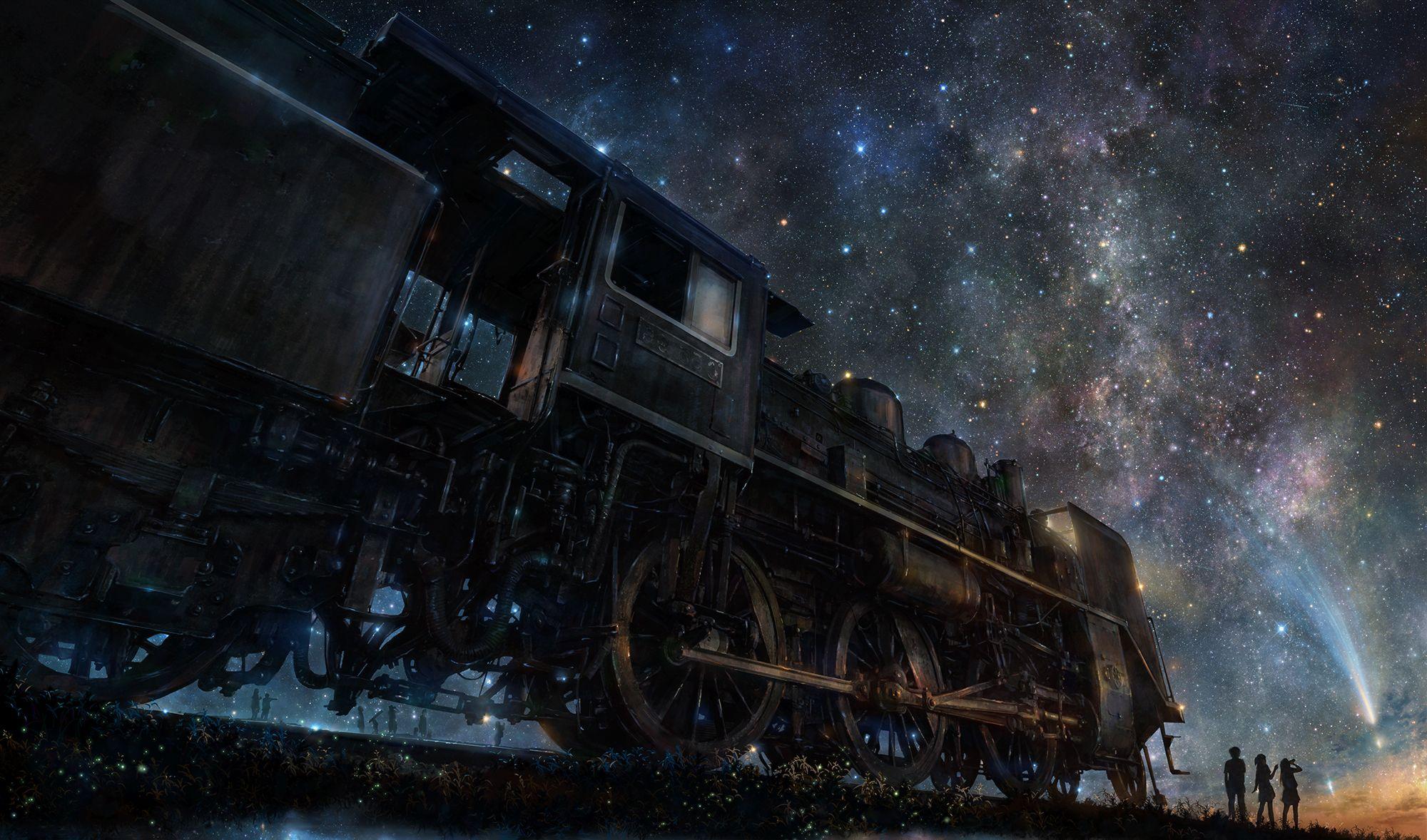 Anime Train Wallpapers Top Free Anime Train Backgrounds Wallpaperaccess