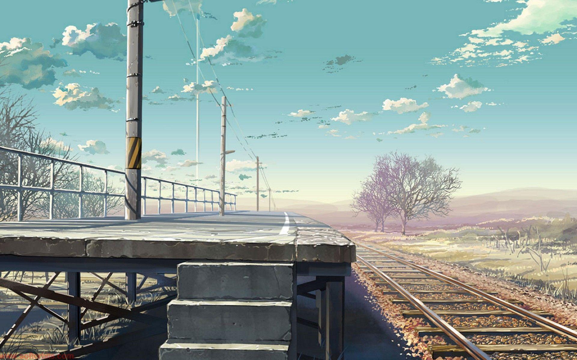 Anime Train Wallpapers Top Free Anime Train Backgrounds WallpaperAccess