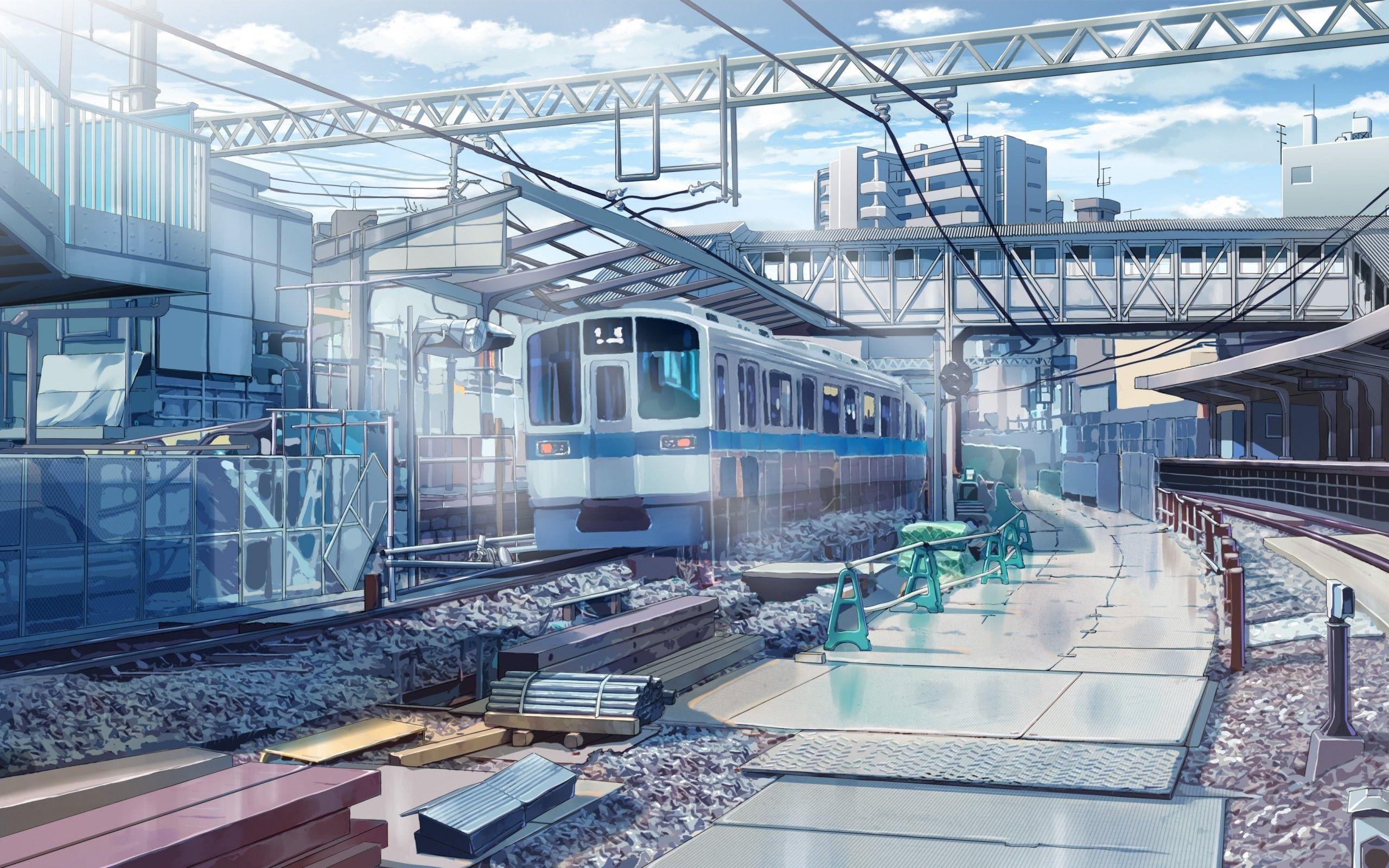 Anime Train Wallpapers - Top Free Anime Train Backgrounds - WallpaperAccess