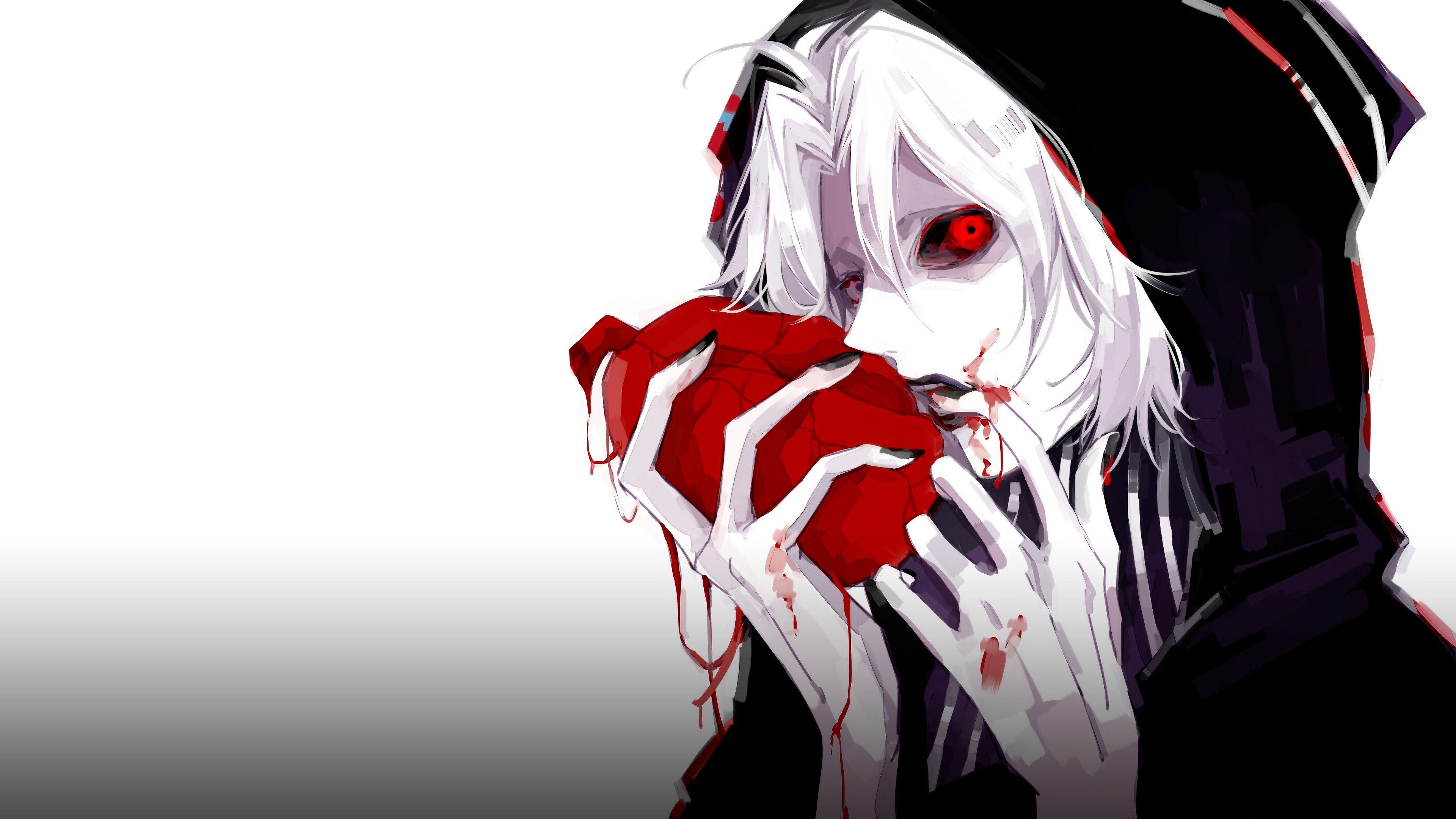 3840x2160 Owl Seidou Takizawa Tokyo Ghoul:re 4K. Tokyo