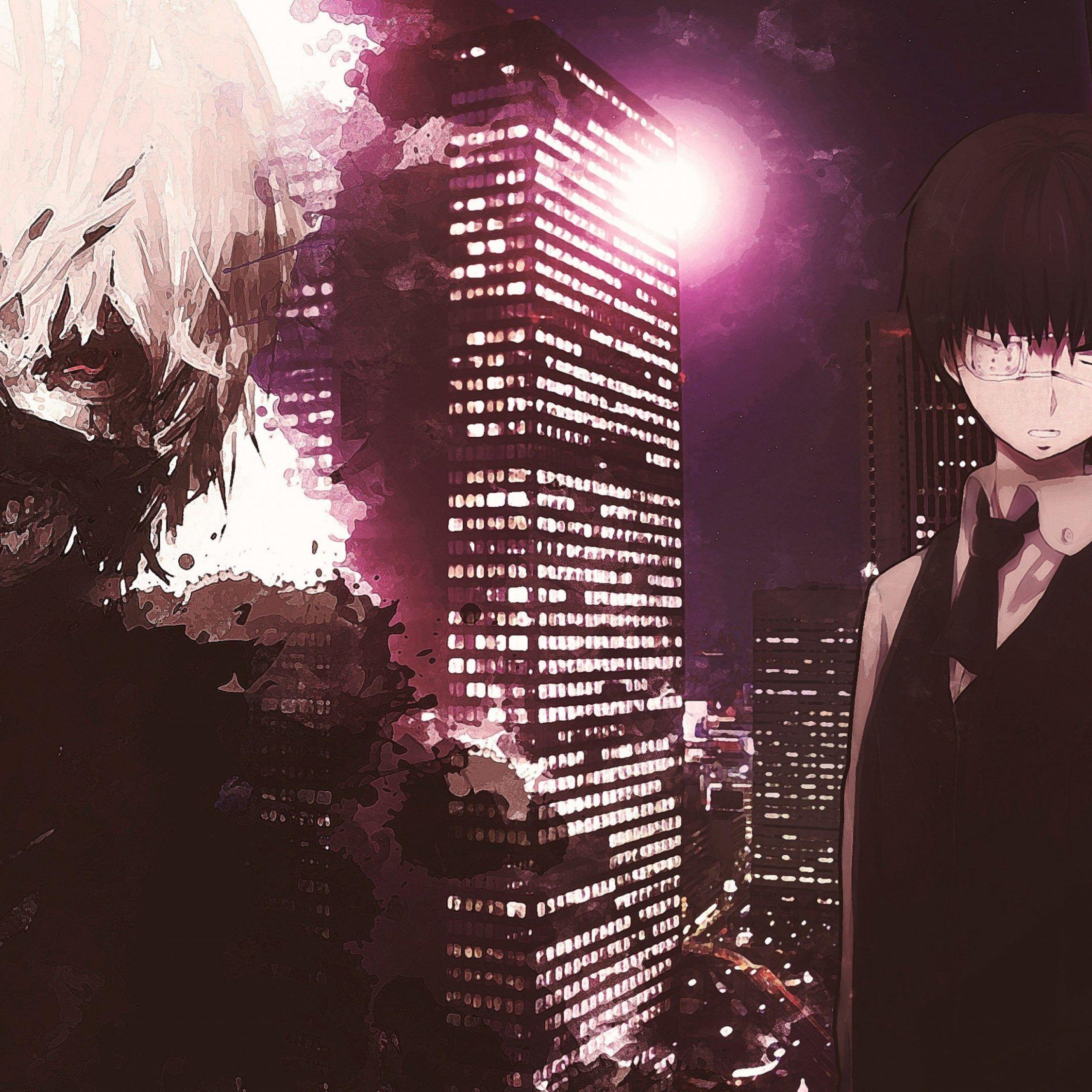 2560x2560 Tokyo Ghoul 4K Wallpaper
