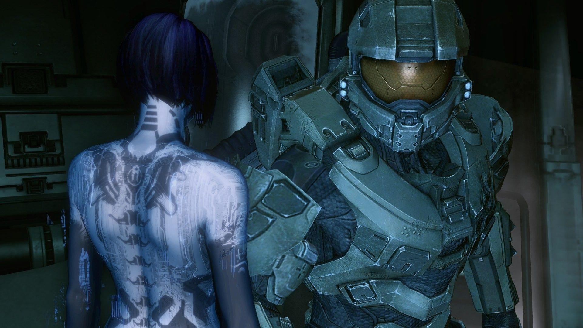 1920x1080 Halo, Video Games, Master Chief, Cortana Wallpaper HD / Desktop