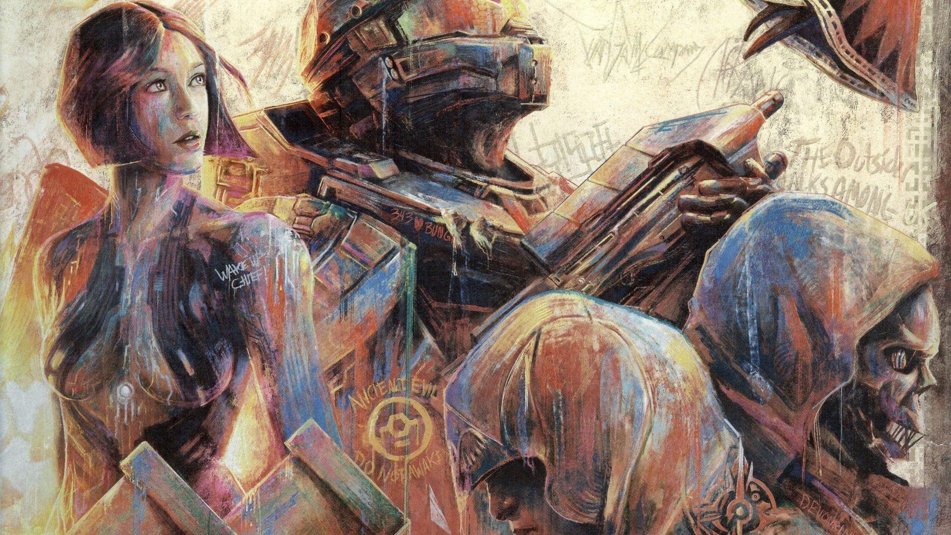 Master Chief And Cortana Wallpapers Top Free Master Chief And Cortana