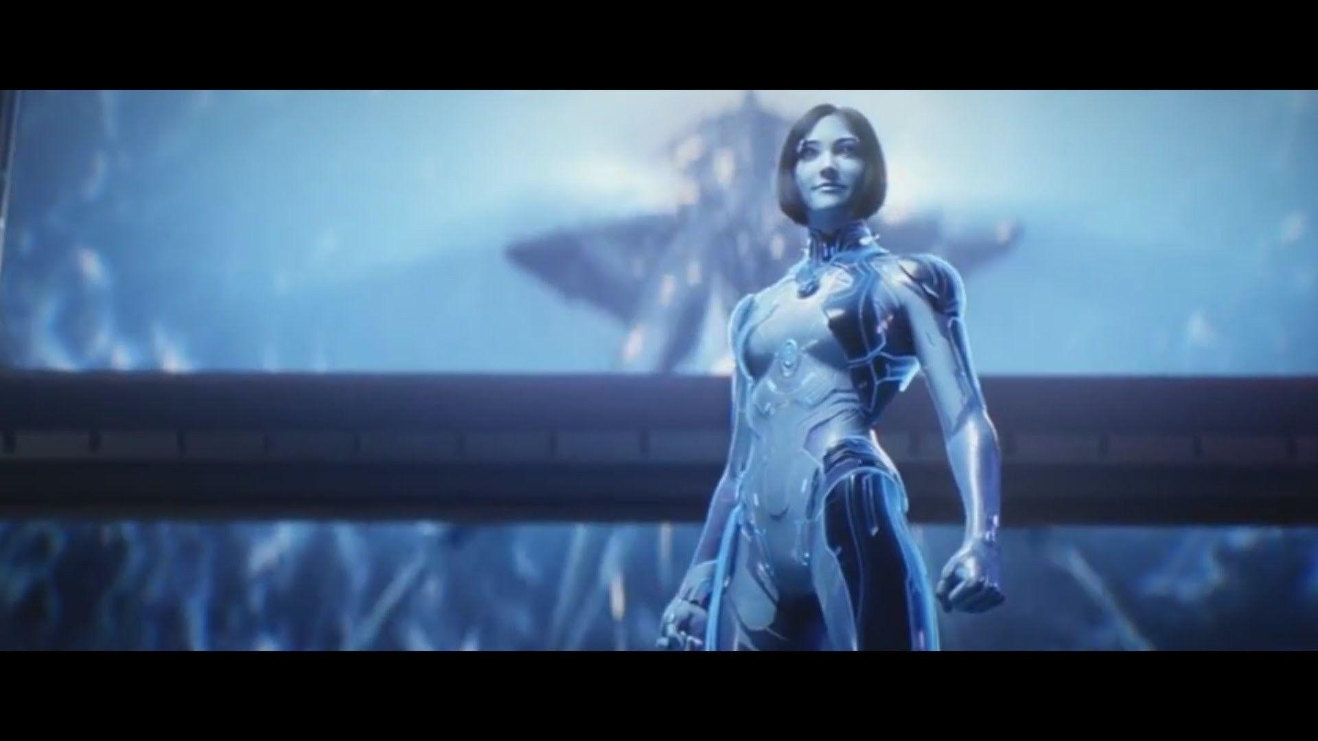 1920x1080 Cortana Y Master Chief Wallpaper