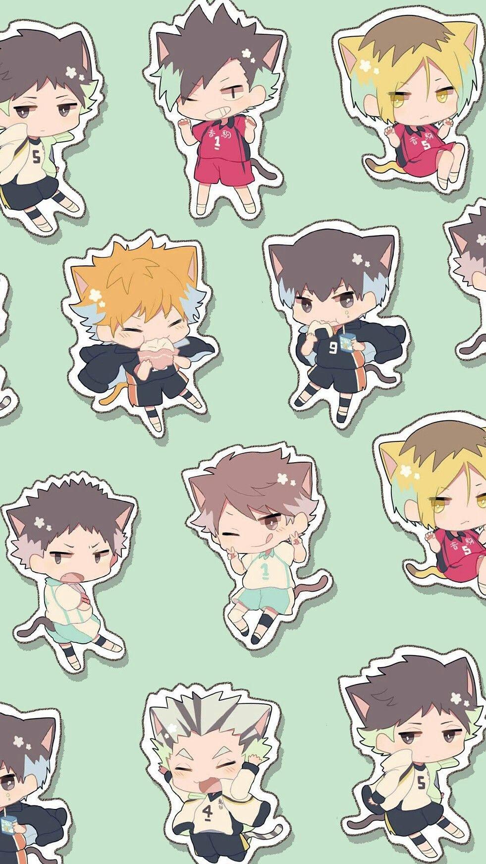 Hình nền điện thoại 981x1742 Karasuno Haikyuu Lock Screen