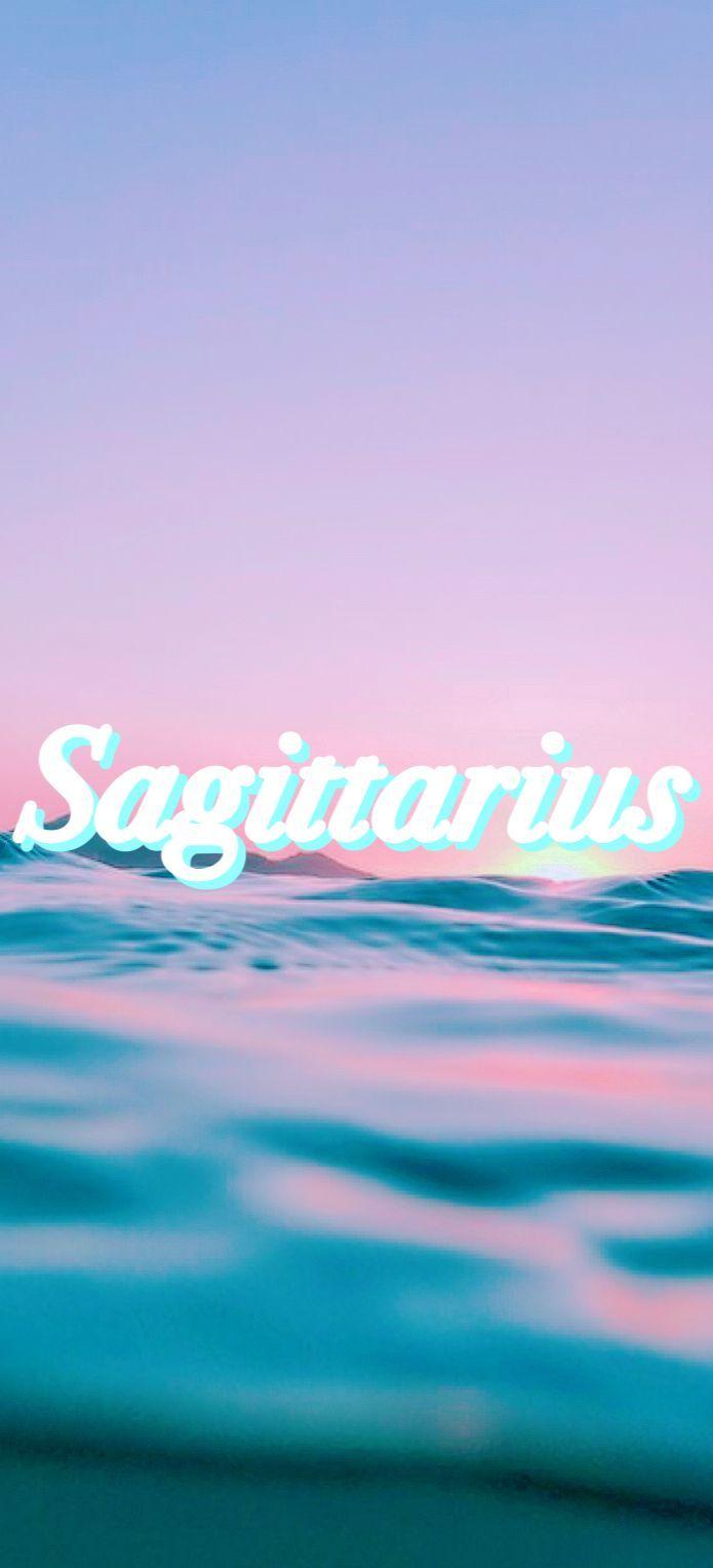 695x1527 sagittarius #beach #zodiac Credit goes to Hufflepuff Queen for making this ♐️ artwork. Sagittarius wallpaper, Funny iphone wallpaper, Butterfly wallpaper