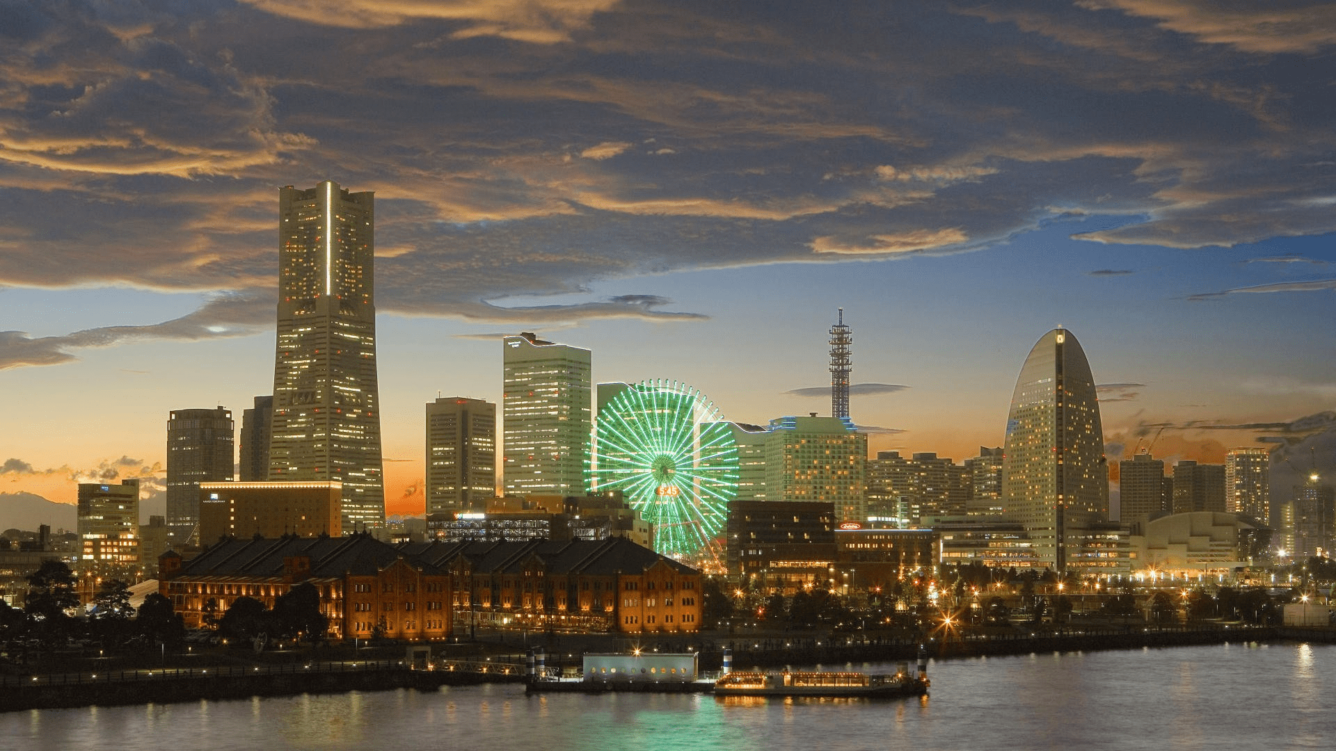 1920x1080 Free download Yokohama City Japan Wallpaper 36000 [1920x1080]