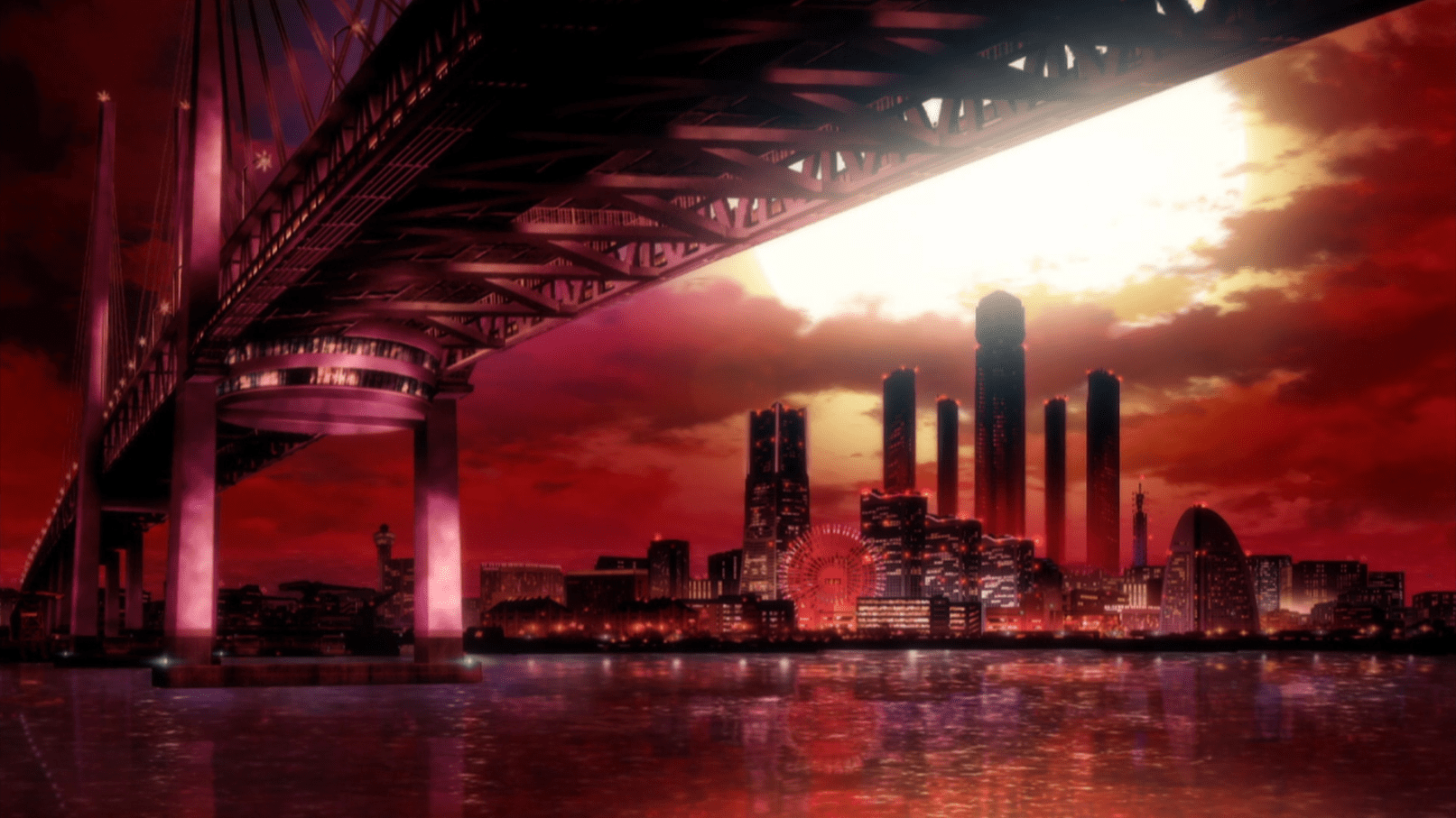 1613x907 Bungou Stray Dogs Yokohama Wallpaper & Background