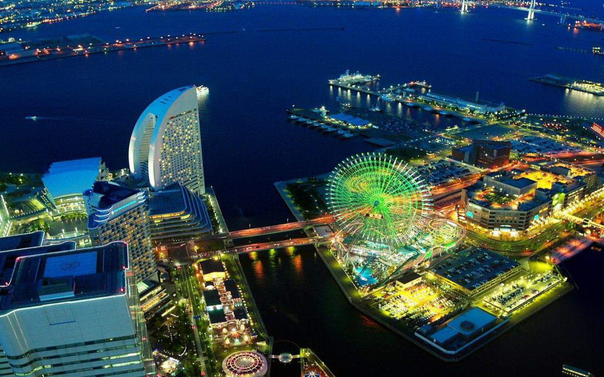 2560x1600 Japan City Yokohama HD Wallpaper Download awesome, Nice and High