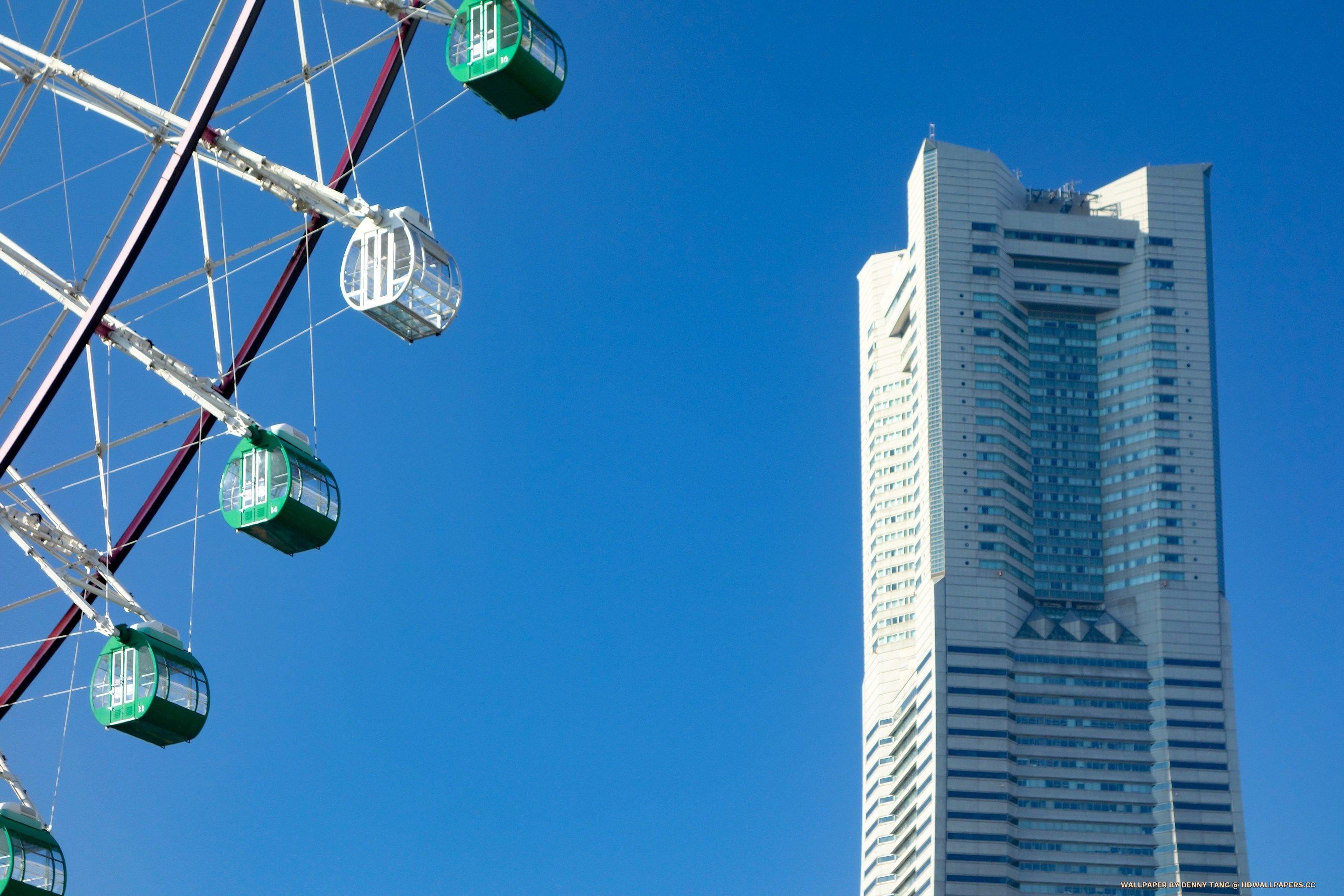 3072x2048 Yokohama Ferris Wheel