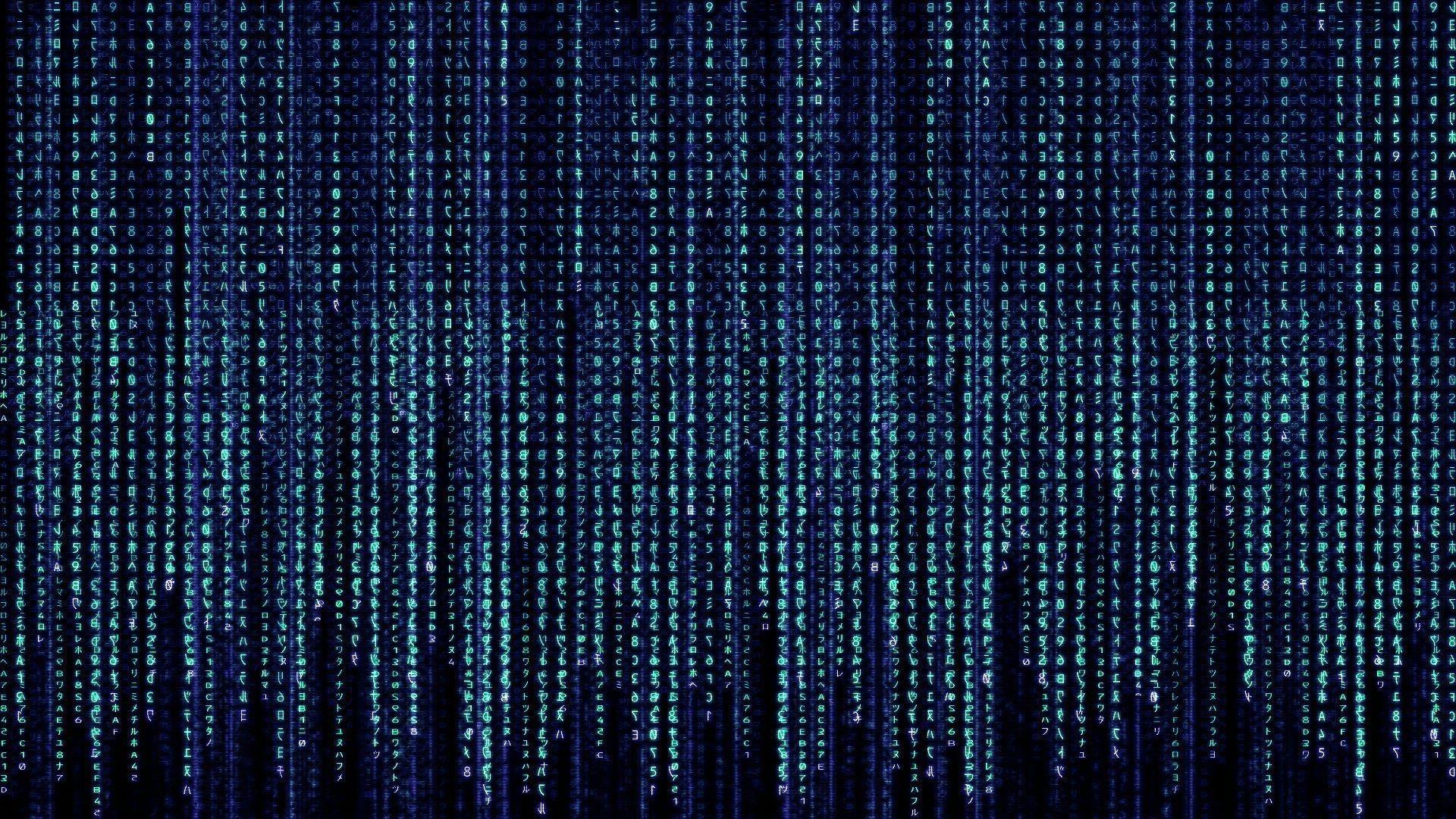 1920x1080 digital Art, Blue, Kanji Wallpaper HD / Desktop and Mobile