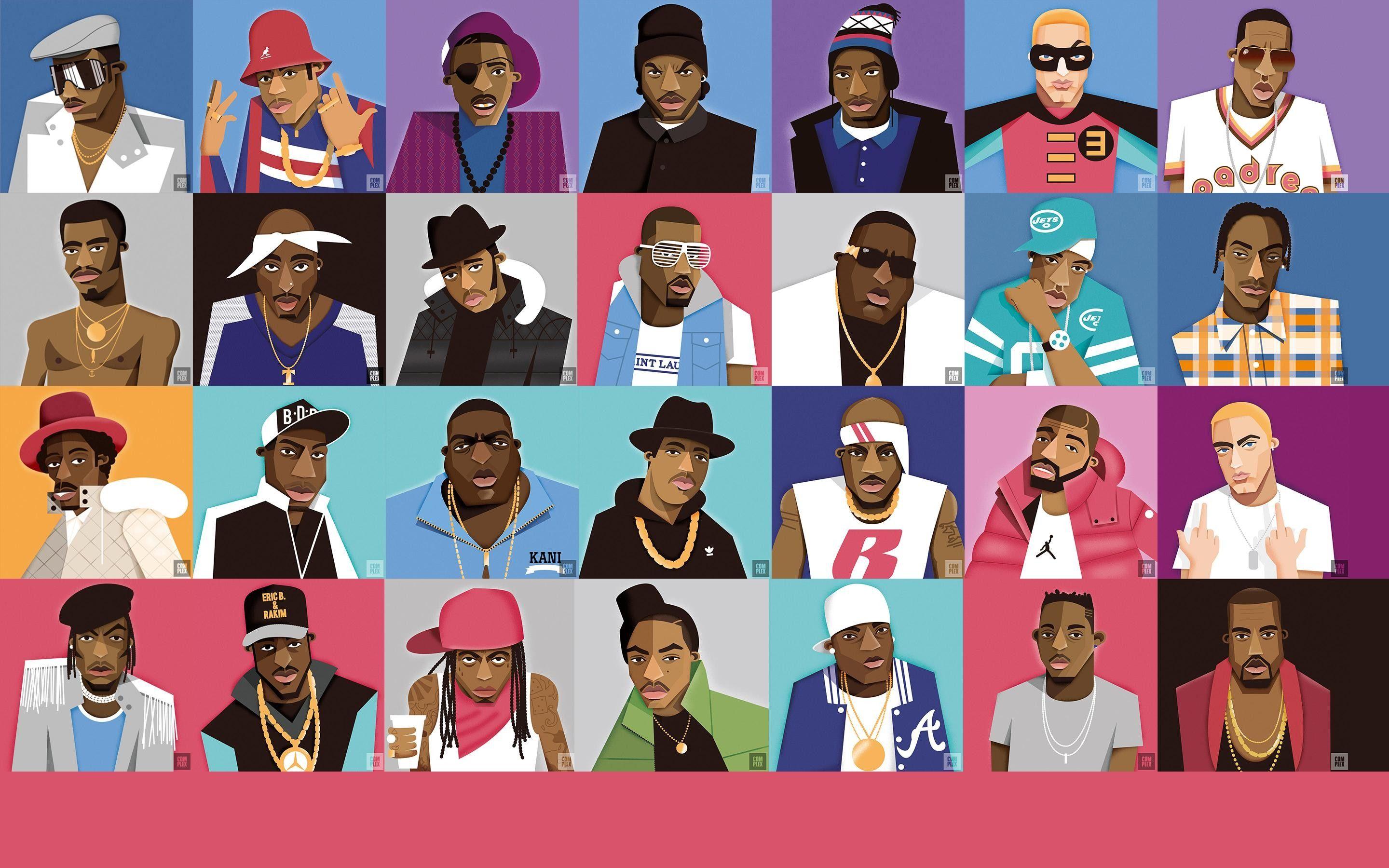 2880x1800 Rappers Wallpaper