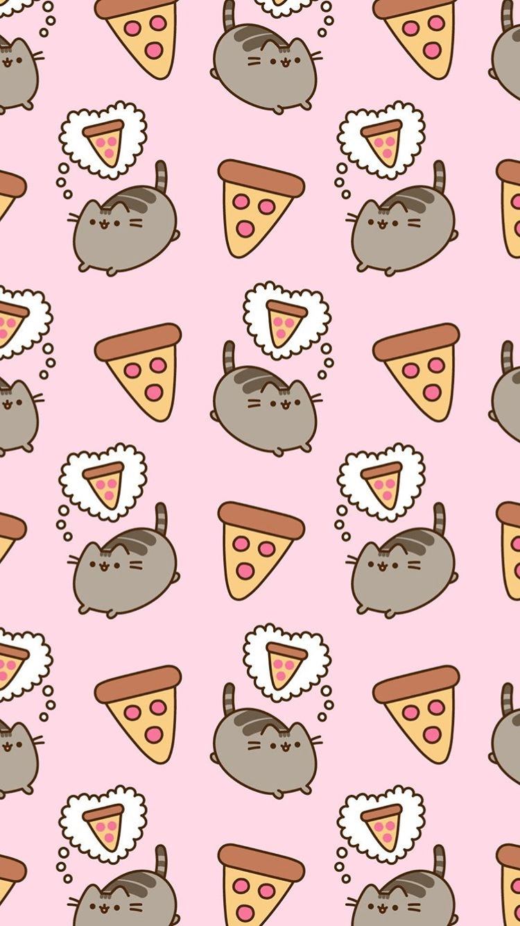 pusheen pizza