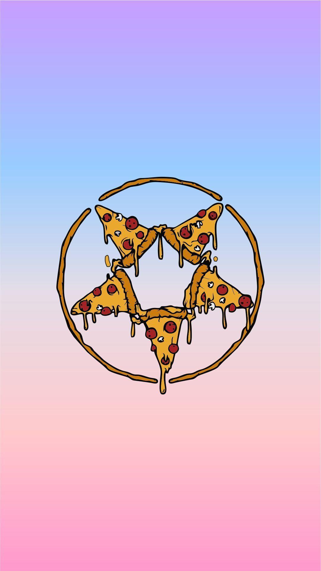 1081x1921 Pizza Pentagram Wallpaper Wallpaper iPhone Wallpaper & Background Download