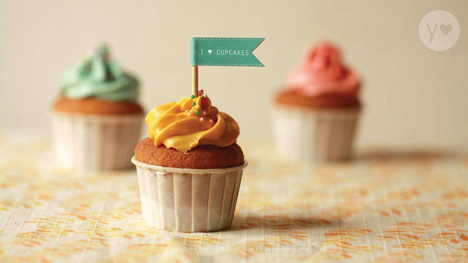 1920x1080 Cupcake Wallpaper, Different Flavour Cupcake Image