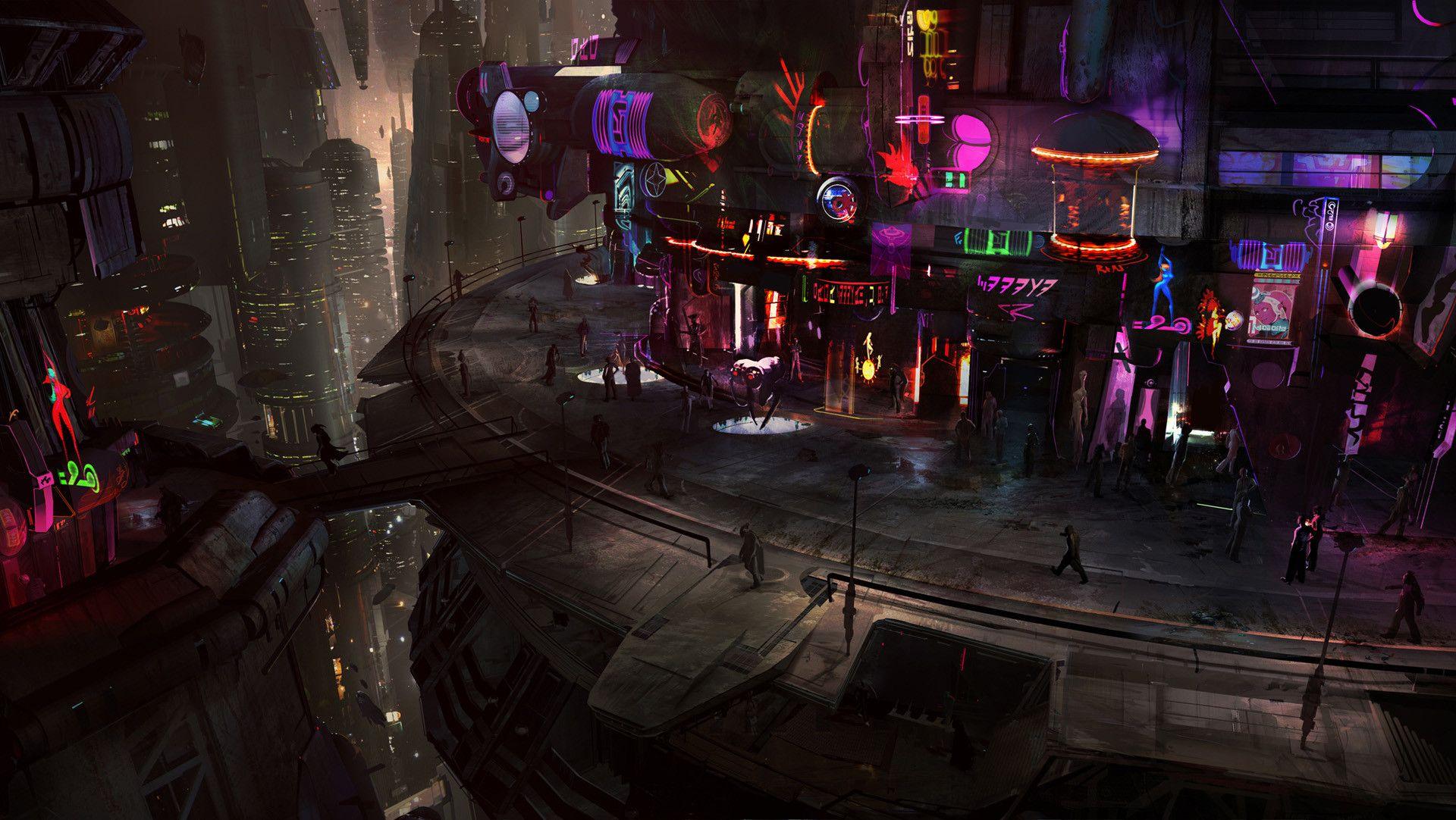 1920x1082 Neo Tokyo Wallpaper