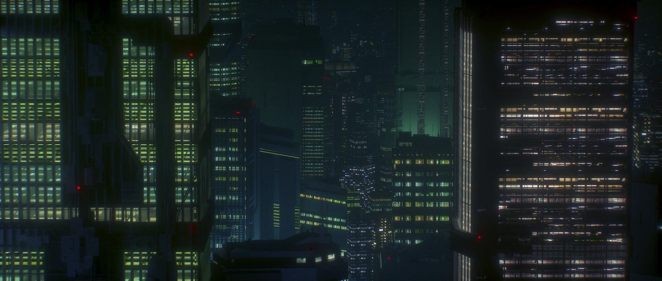 2560x1088 High Rise And Low Rise Building Lot #Akira Awaken Akira #anime