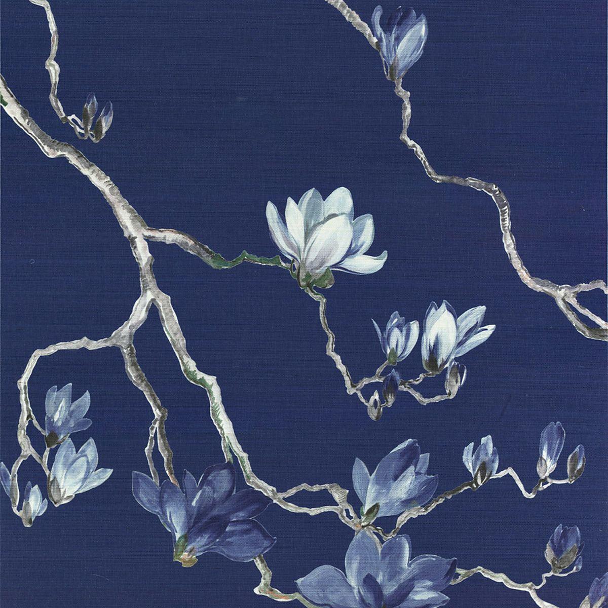 1200x1200 Phillip Jeffries Wallpaper. Floral print wallpaper, Blue floral
