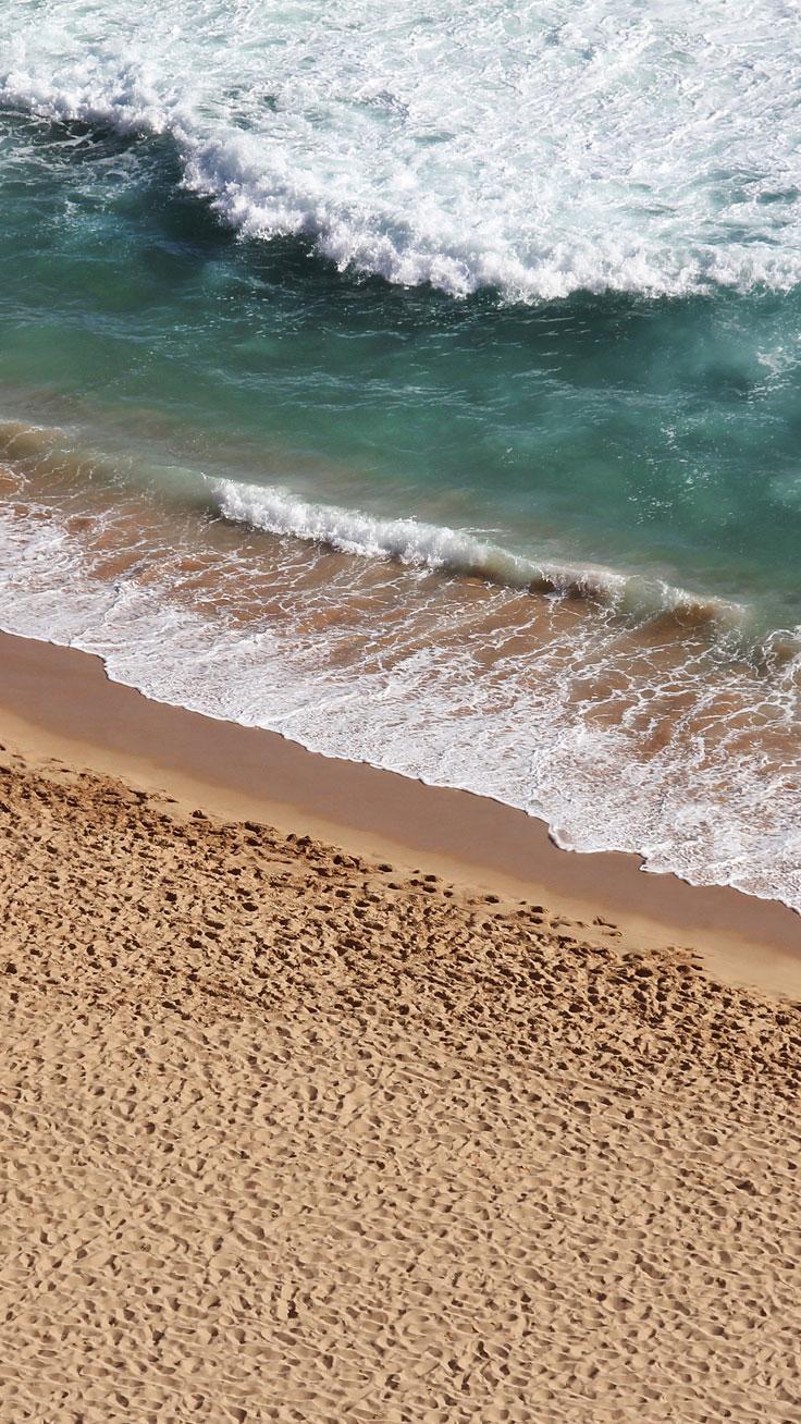736x1308 iPhone Beach Wallpaper