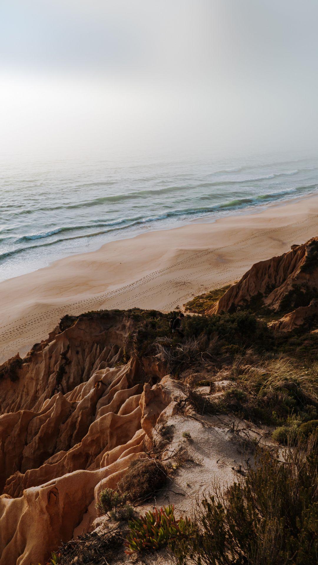 1080x1920 iPhone Wallpaper. Coast, Sea, Shore, Beach, Wave, Ocean