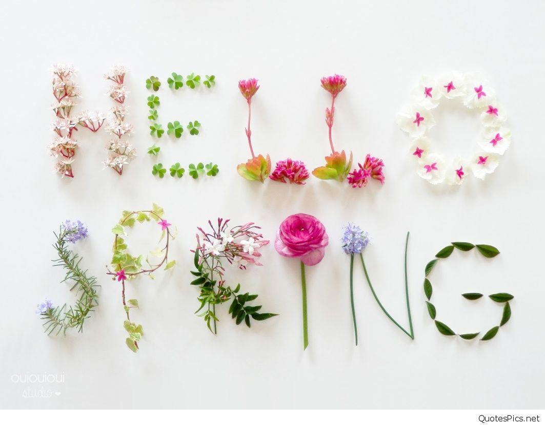 Hello Spring Desktop Wallpapers - Top Free Hello Spring Desktop ...