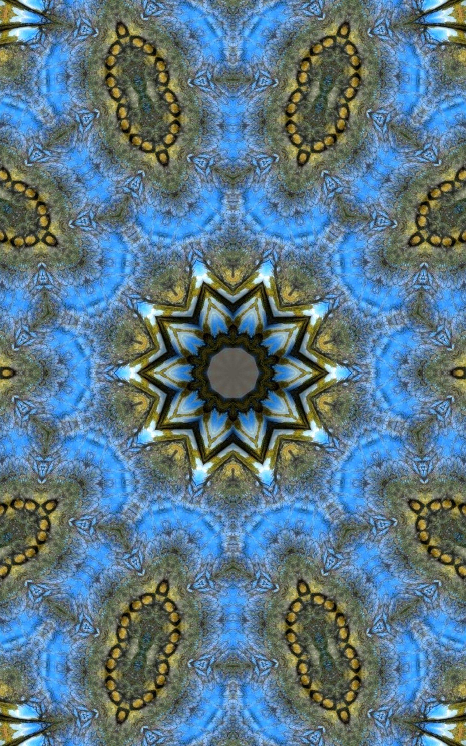 1531x2449 Forest Sky Mandala. iPhone X Wallpaper X Wallpaper HD