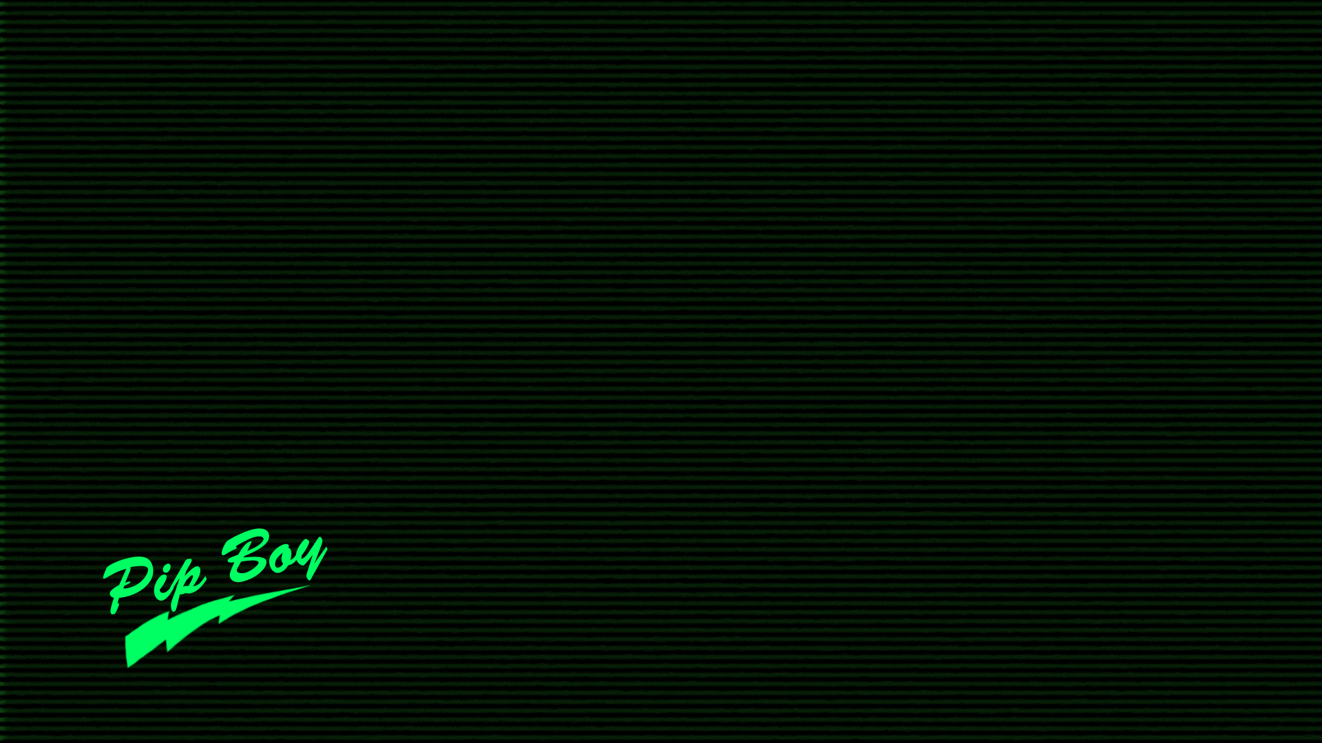 Pip Boy 3000 Live Wallpaper