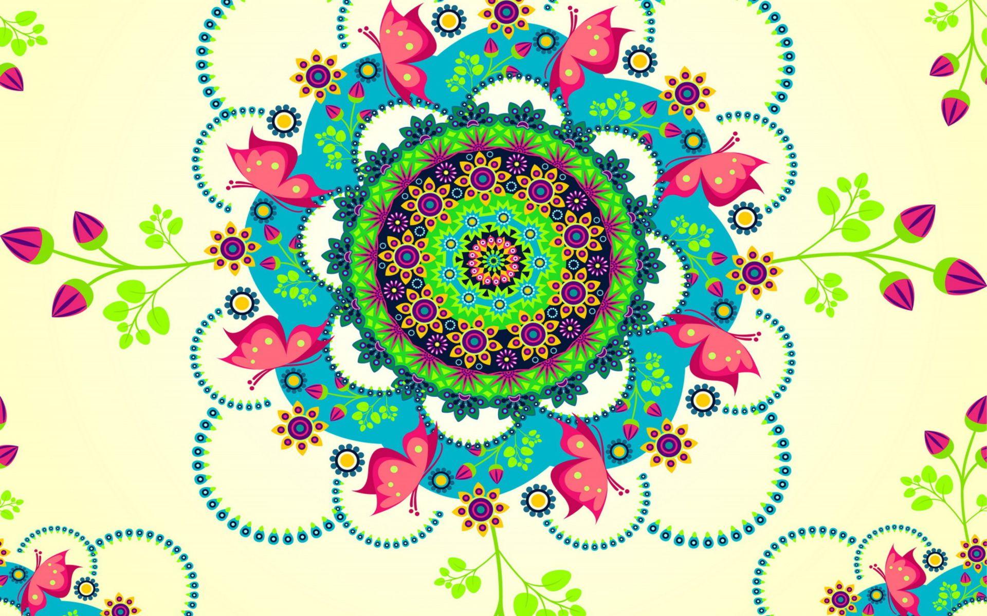 1920x1200 Mandala Desktop Background. Beautiful