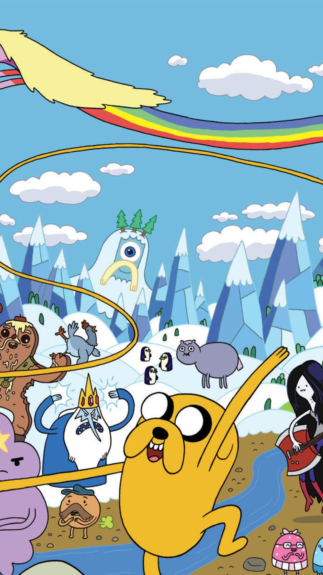 Adventure Time iPhone Wallpapers - Top Free Adventure Time iPhone  Backgrounds - WallpaperAccess