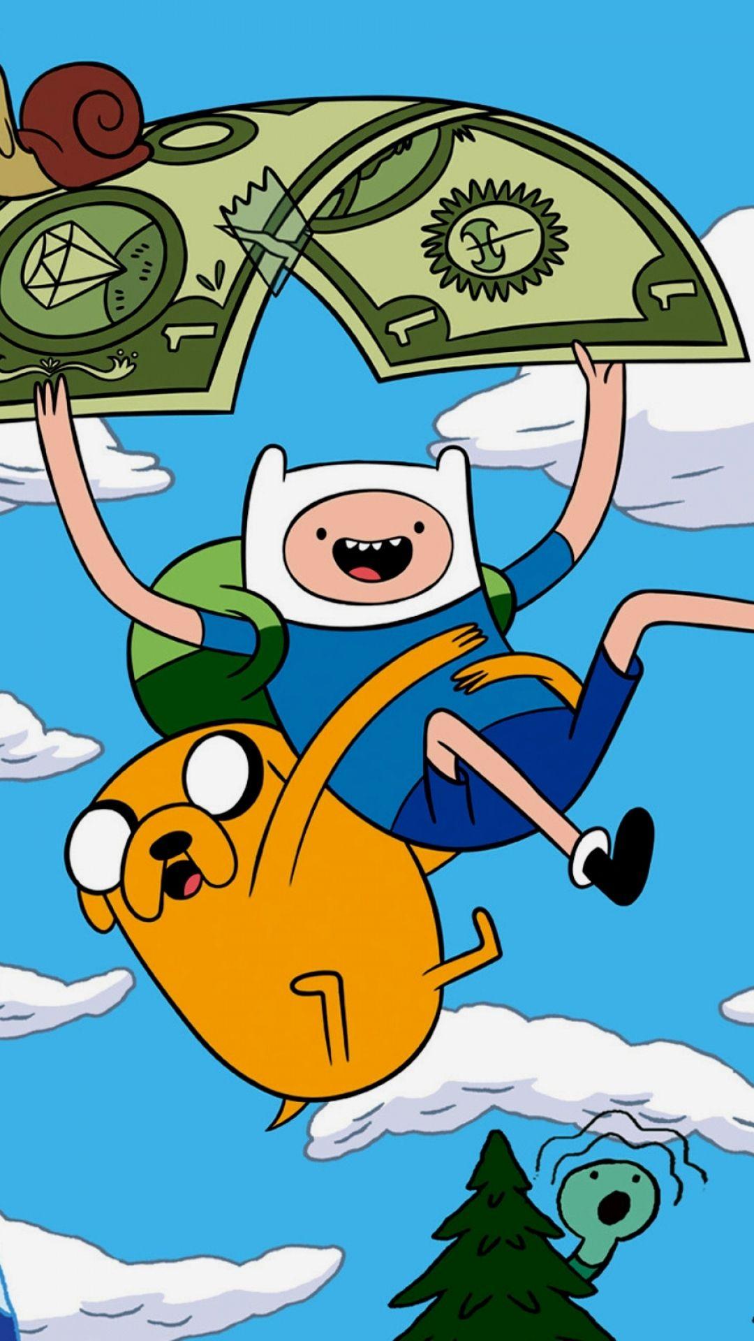 1080x1920 Wallpaper.wiki Tải xuống miễn phí Adventure Time Hình nền iPhone PIC