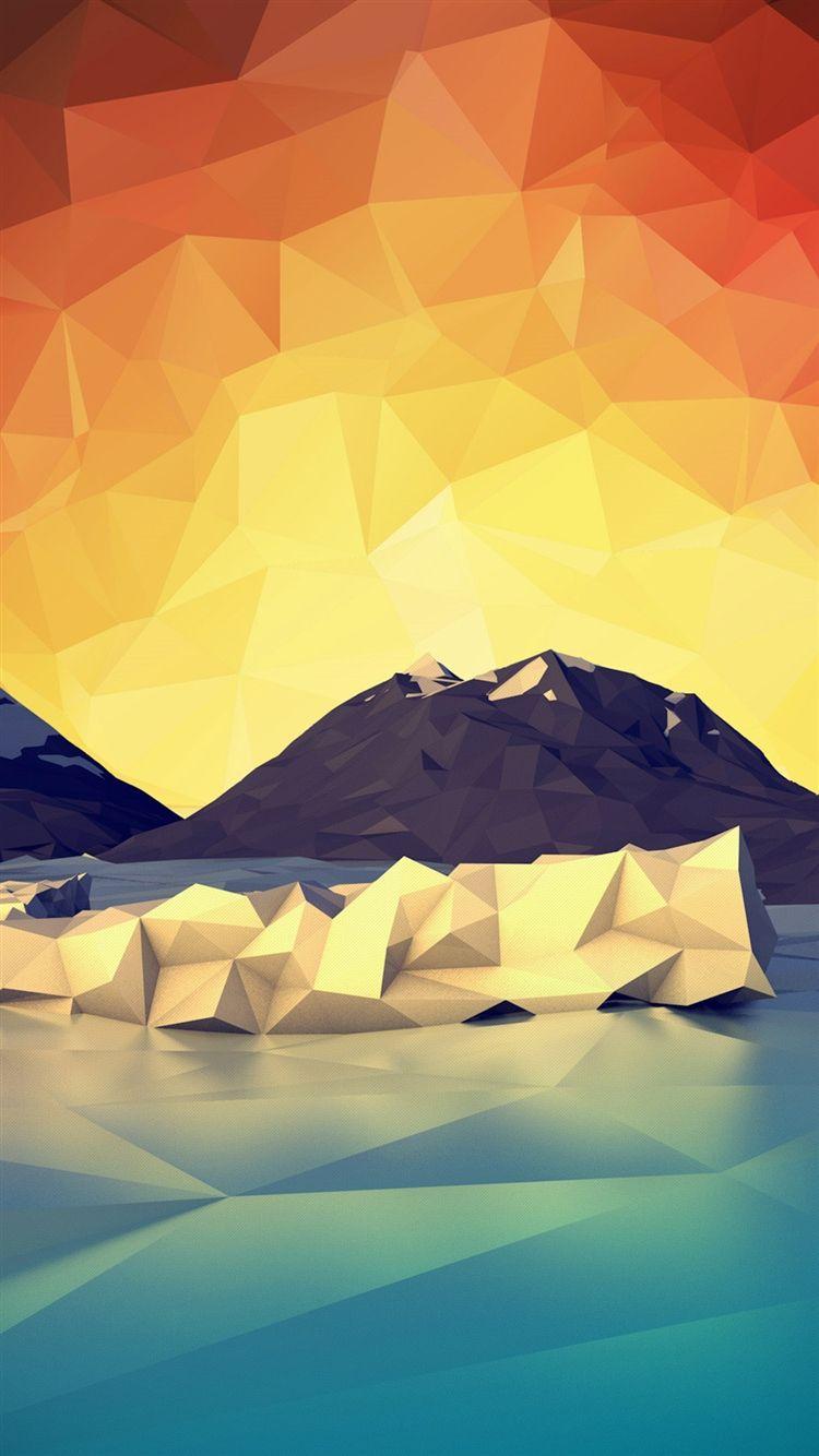 750x1334 Wallpaper. Geometric wallpaper iphone, iPhone