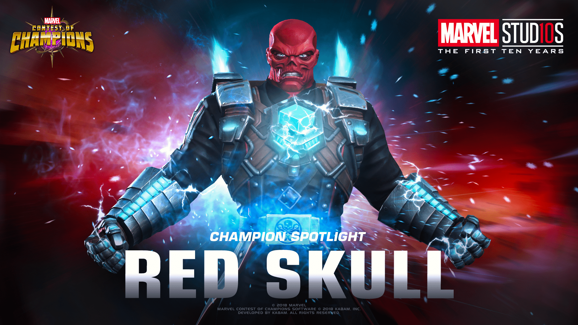 1920x1080 CHAMPION SPOTLIGHT SKULL. Marvel Contest of Champions