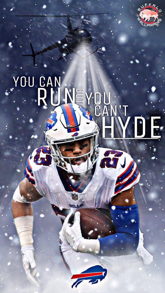 675x1200 Jordan Santalucia Hyde Buffalo Bills iPhone wallpaper # Bills #Hyde #GoBills #BuffaloBills You can run but you can't Hyde