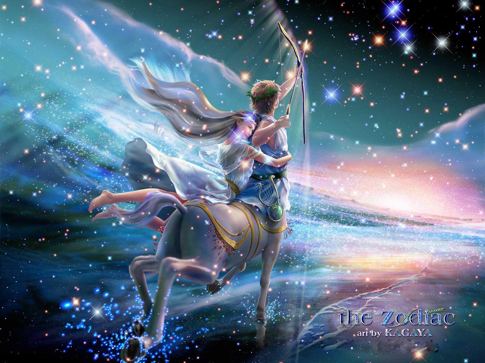 1600x1200 Desktop Wallpaper KAGAYA Fantasy Zodiac Signs