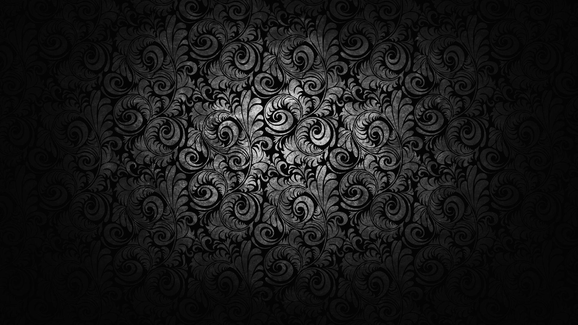 1920x1080 Free download Black and White Floral Desktop Wallpaper Flowers