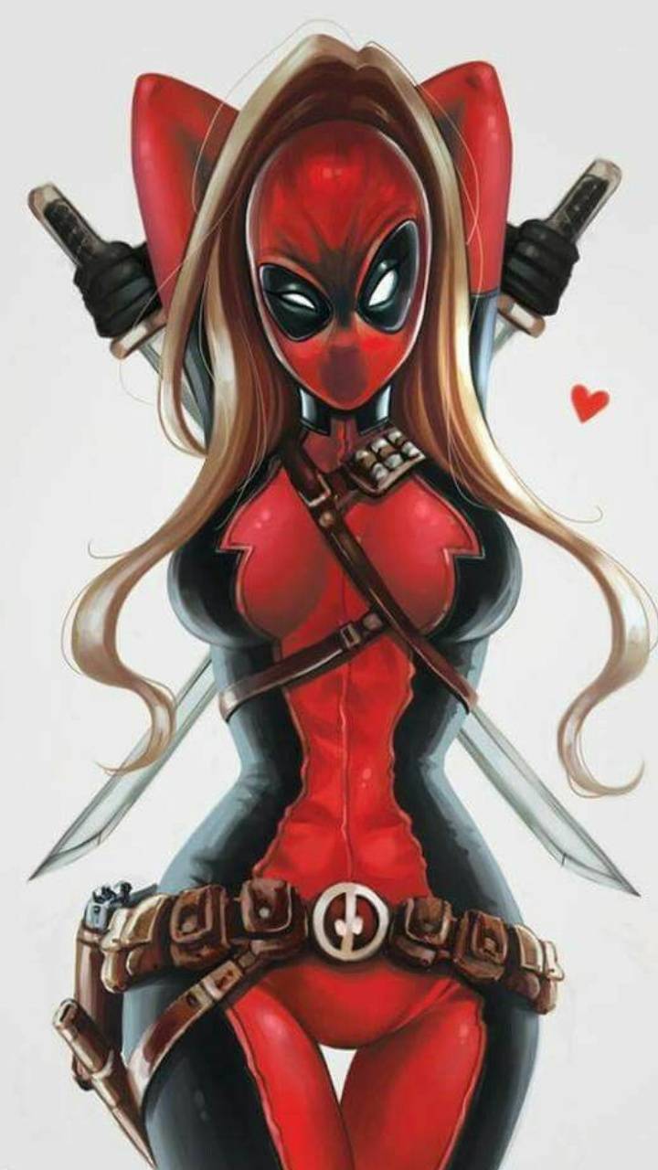720x1280 Deadpool Girl wallpaper