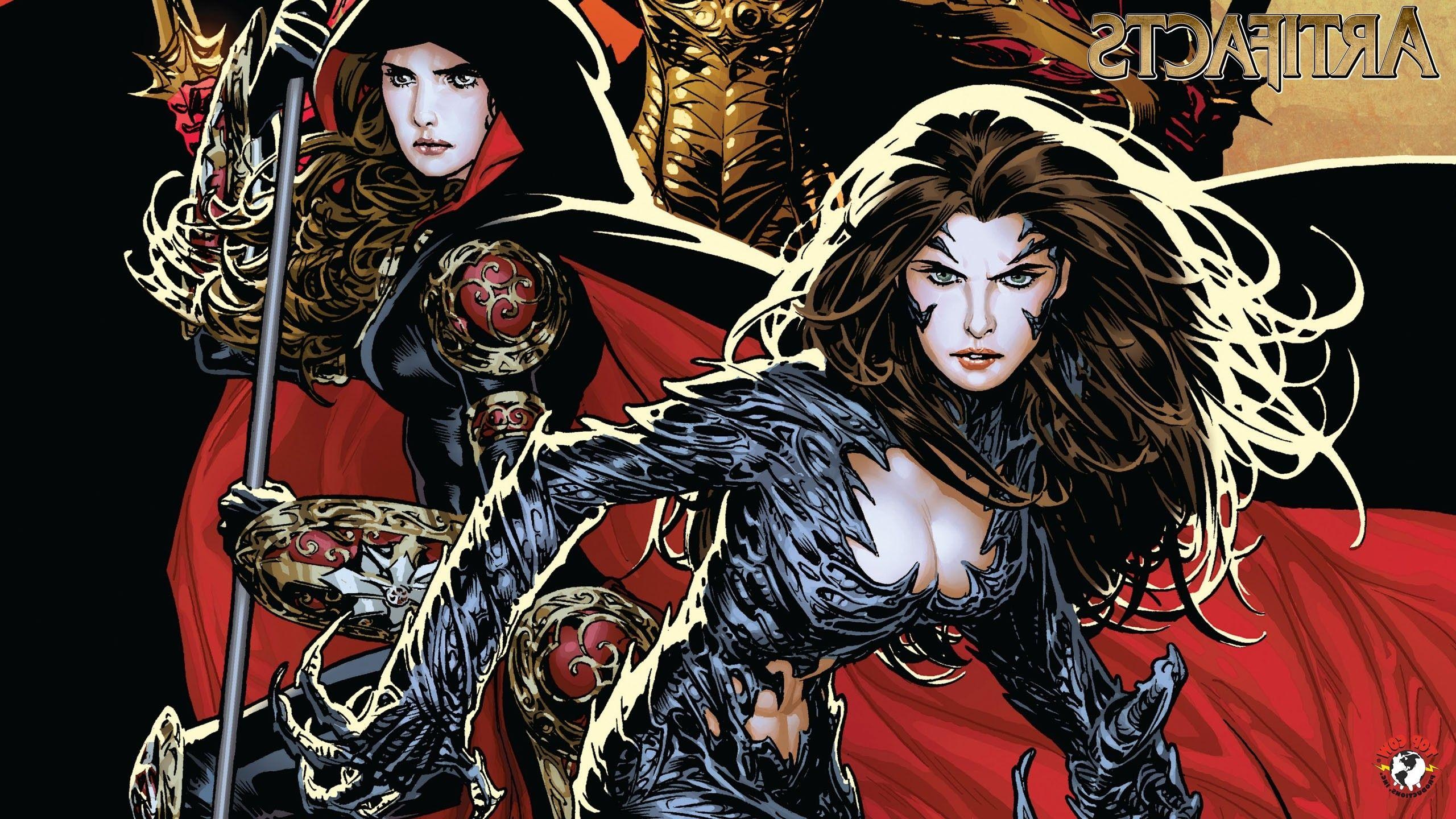 2560x1440 Marvel Girls Wallpaper