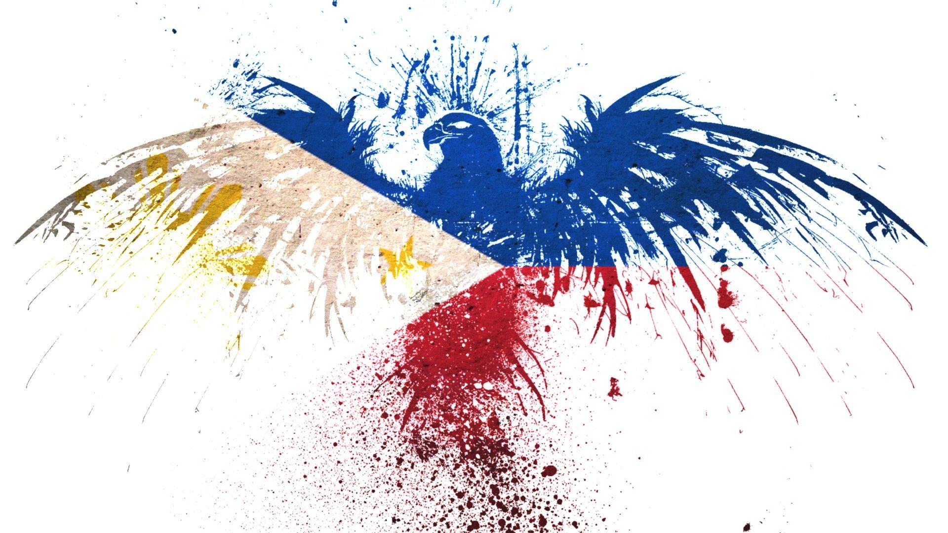 1920x1080 Free download Hawk Flags Philippines White Background Wallpaper