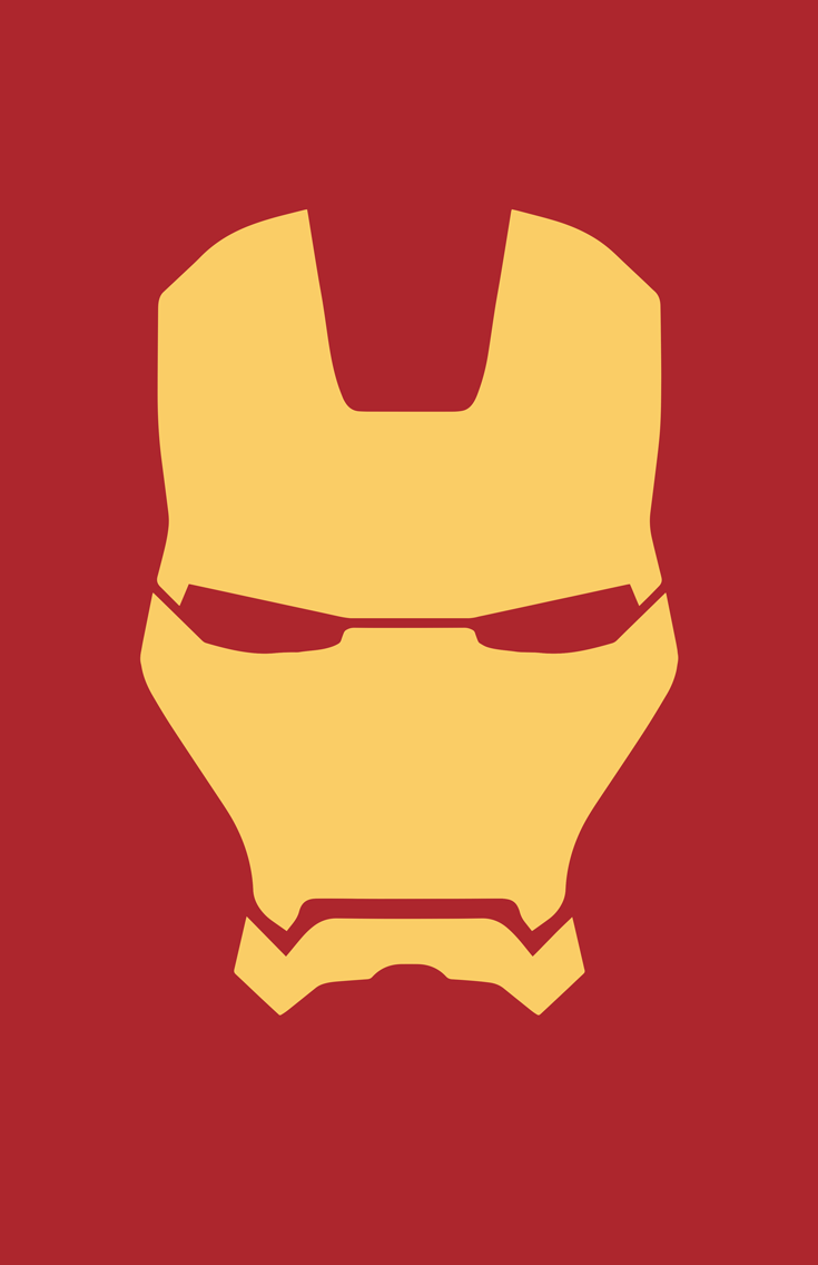 735x1136 Iron Man Helmet